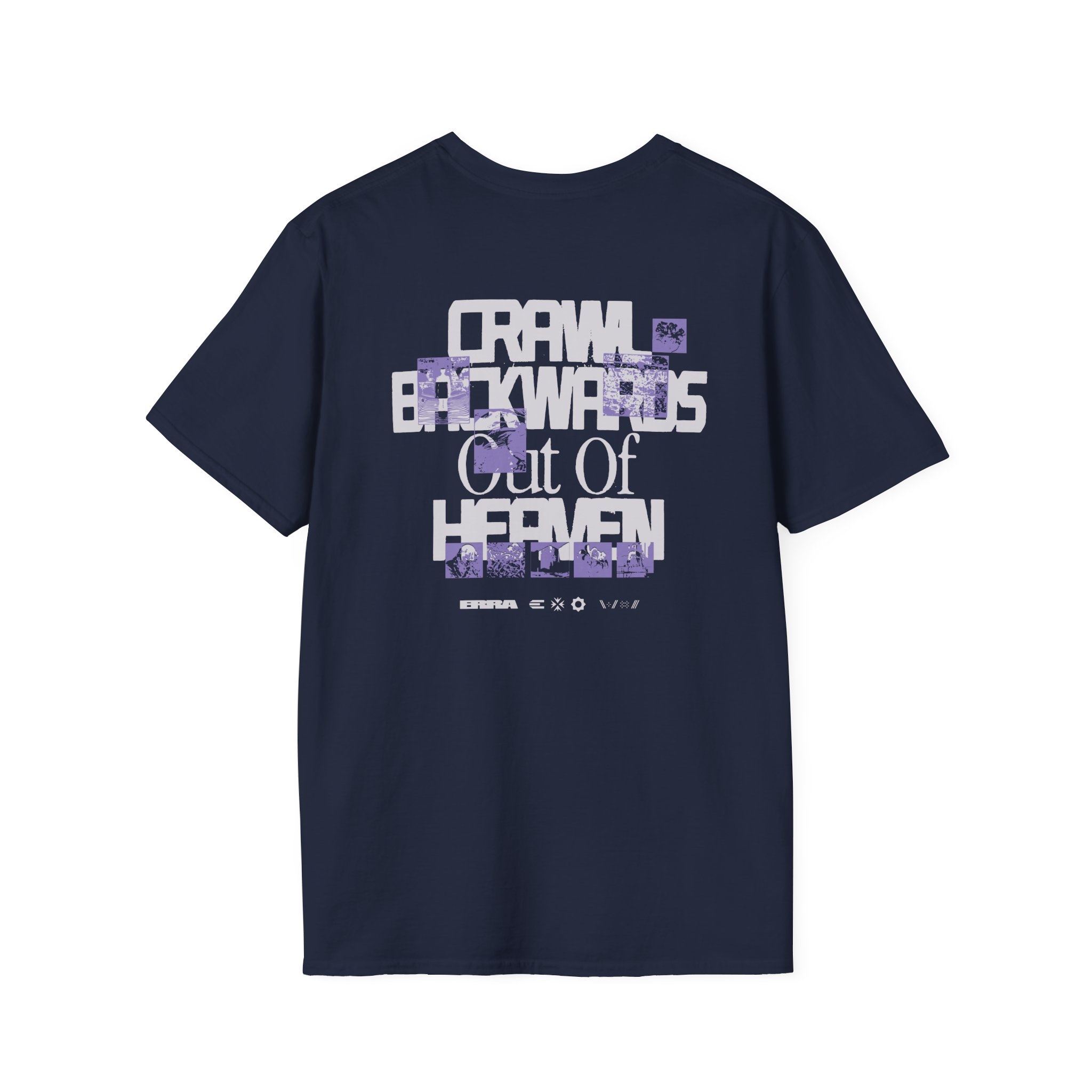 Erra Crawl Backwards Out of Heaven Unisex Softstyle T-Shirt