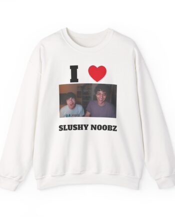 I Heart Slushy Noobz Unisex Heavy Blend™ Crewneck Sweatshirt