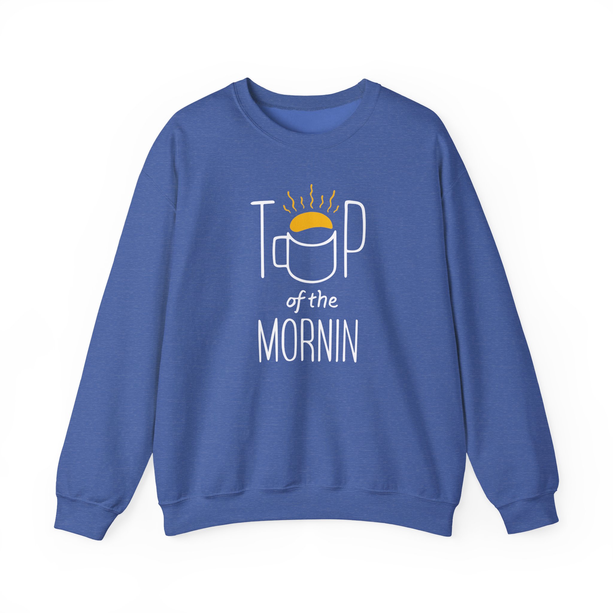 Top of the Morning Coffee Unisex Heavy Blendâ„¢ Crewneck Sweatshirt