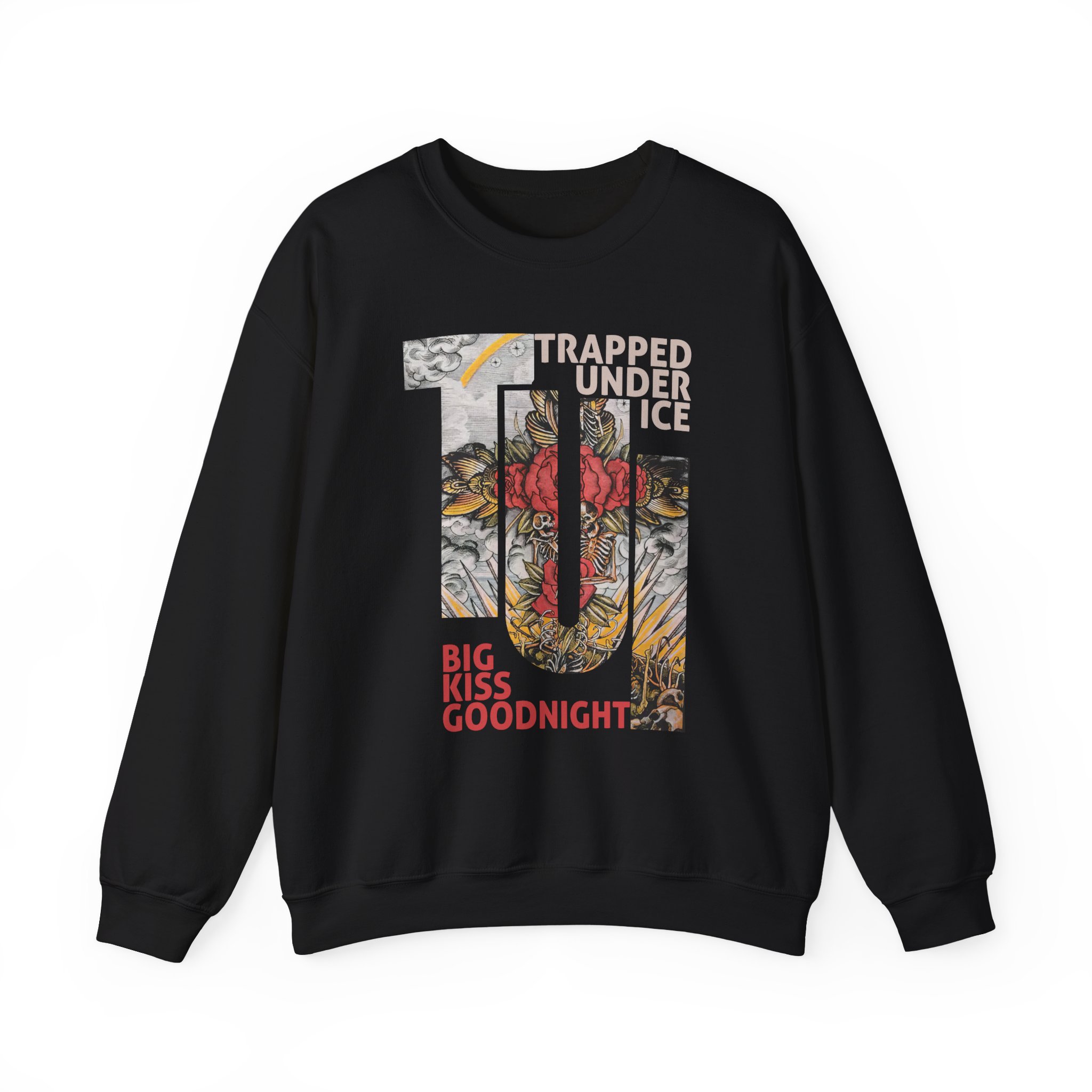 Trapped Under Ice Big Kiss Goodnight Unisex Heavy Blend Crewneck Sweatshirt