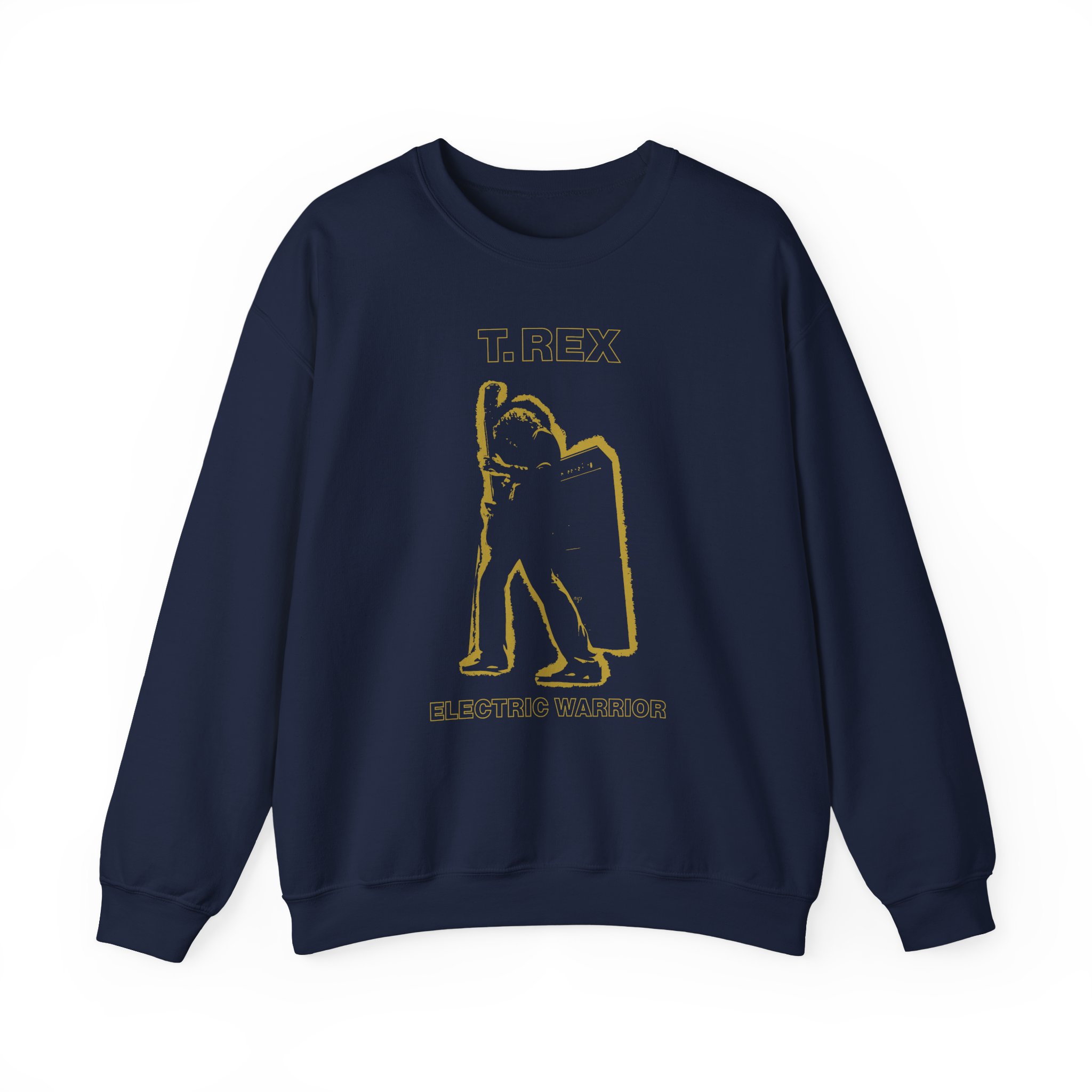 T Rex Electric Warrior Unisex Heavy Blendâ„¢ Crewneck Sweatshirt
