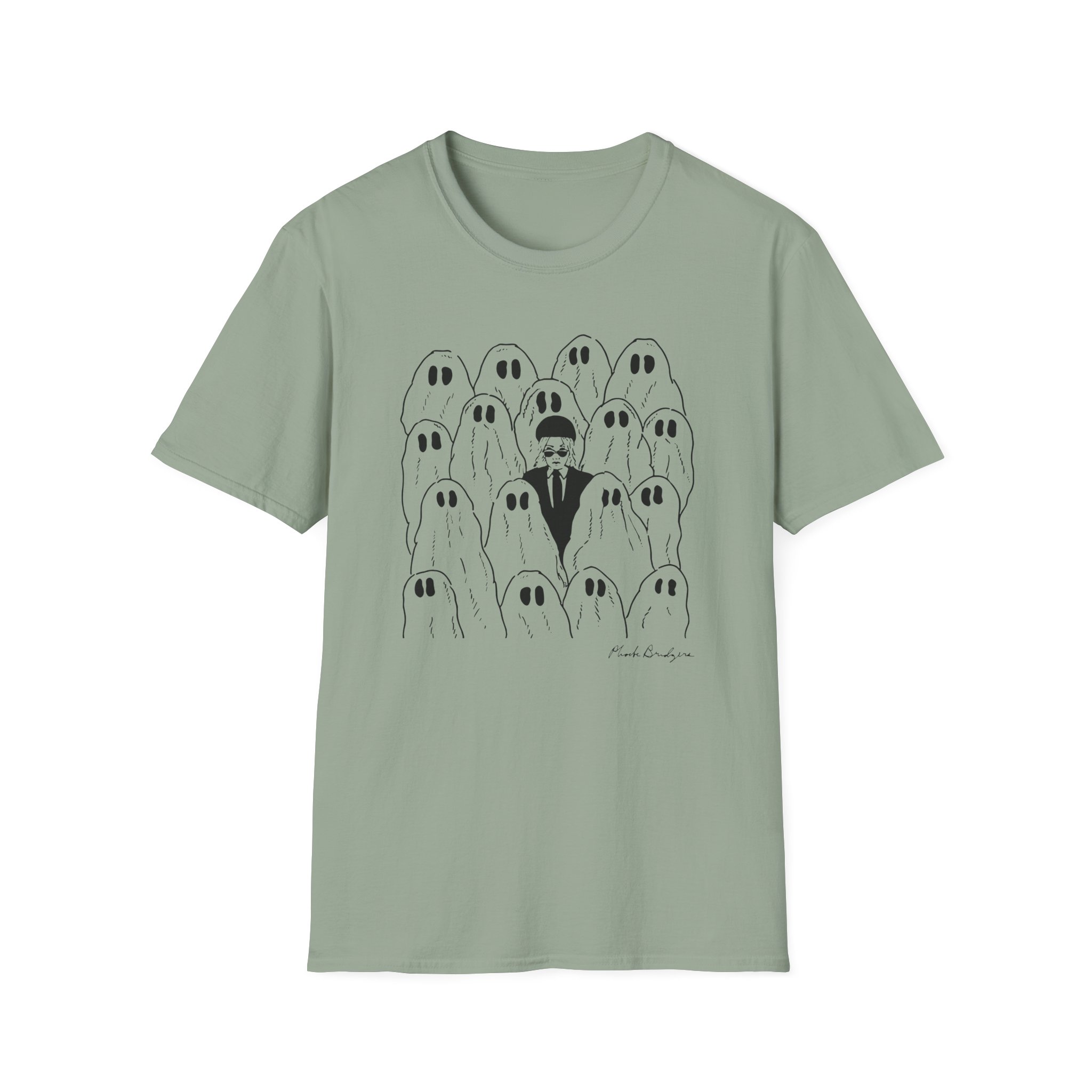Phoebe Bridgers Ghost Unisex Softstyle T-Shirt