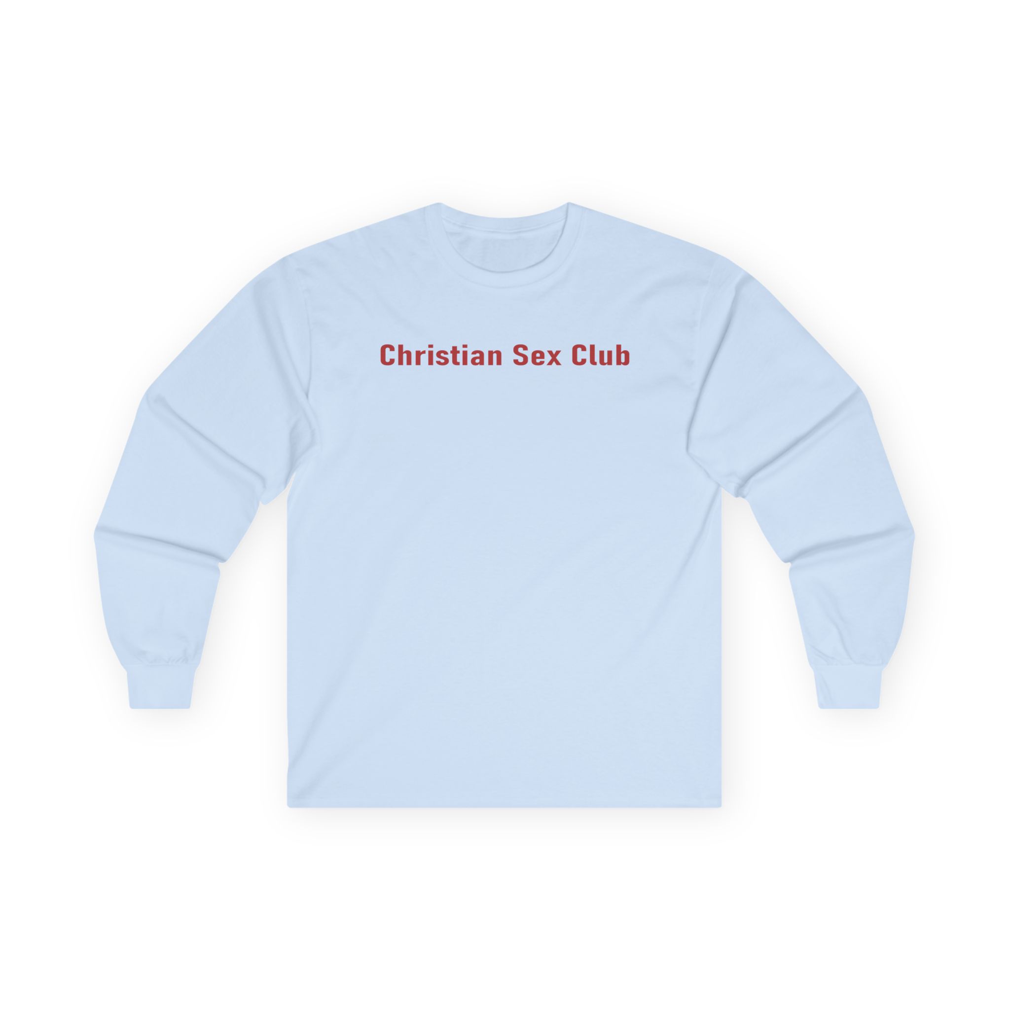Saint Jhn Christian Sex Club Essentia Unisex Ultra Cotton Long Sleeve Tee