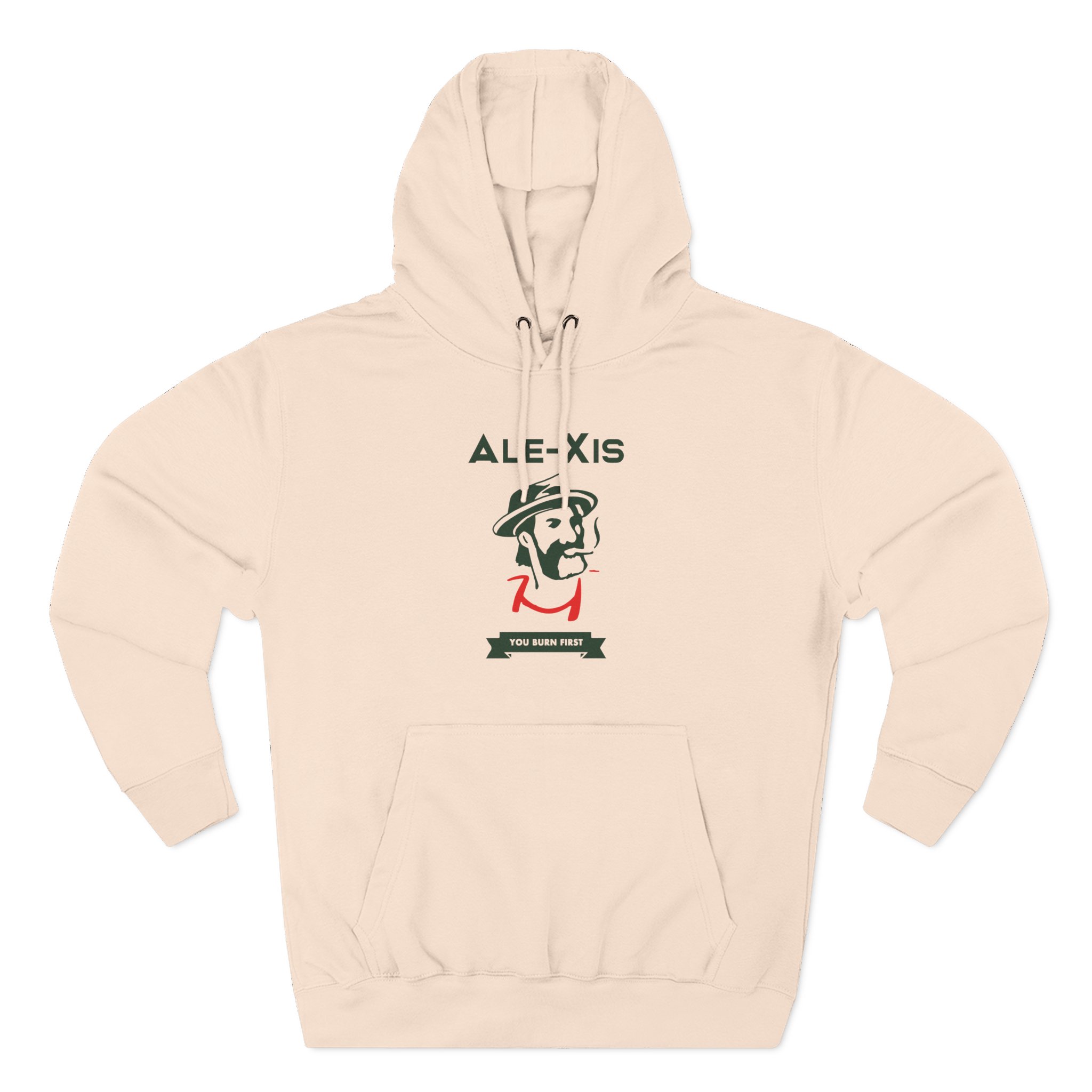Alexisonfire You Burn First Three-Panel Fleece Hoodie