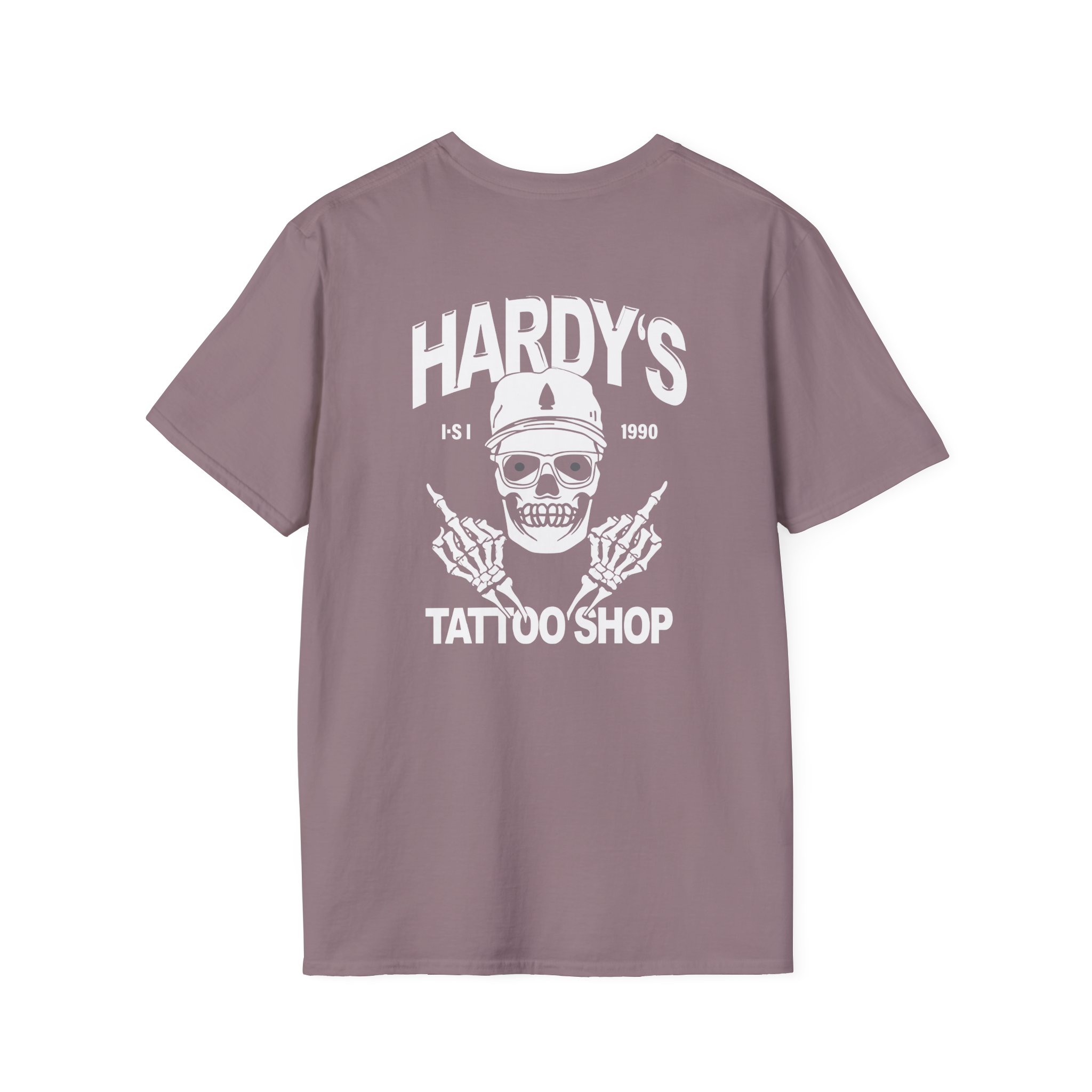 Hardy Tattoo Shop Unisex Softstyle T-Shirt