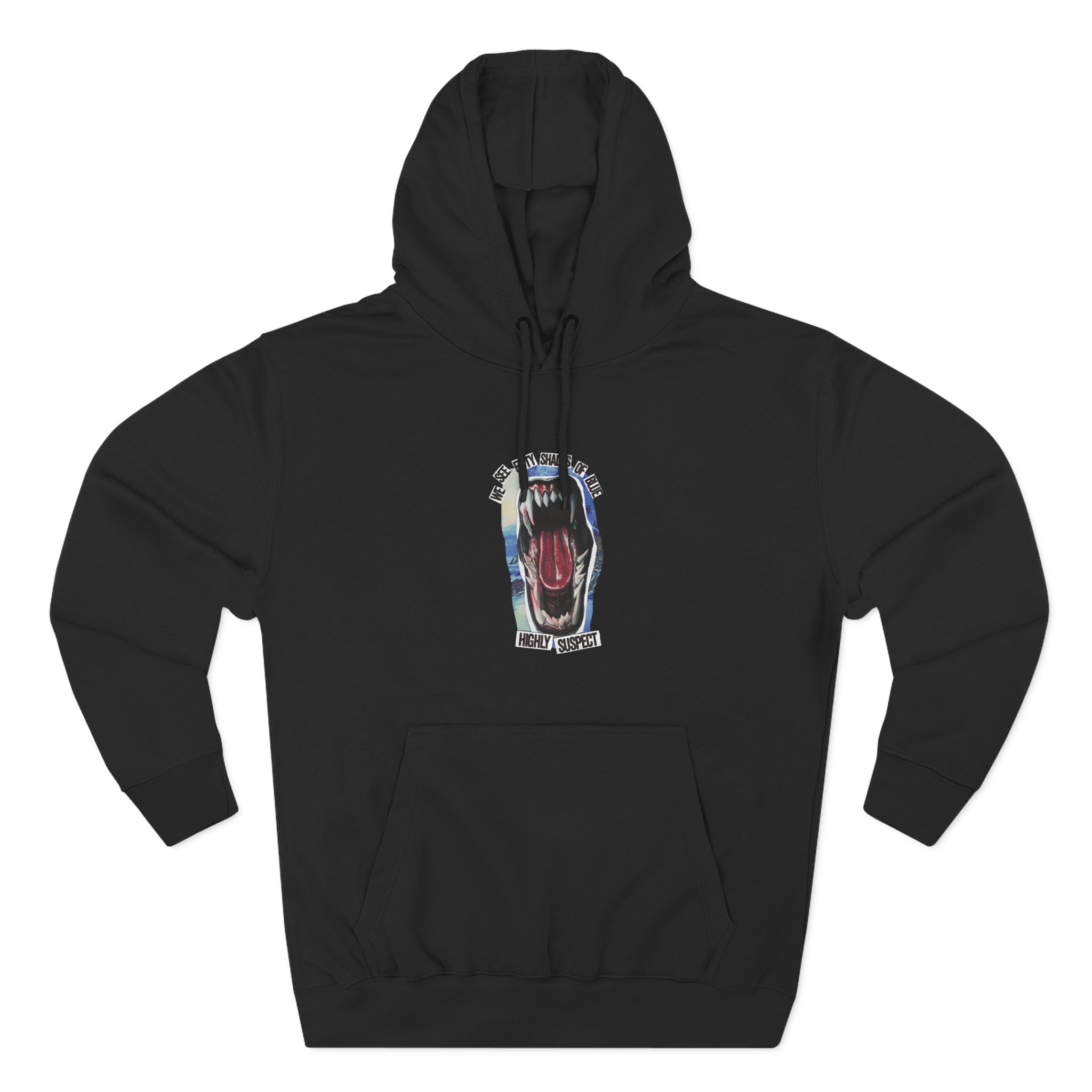 Highly Suspect the Blue-eyed Devil Three-panel Fleece Hoodie