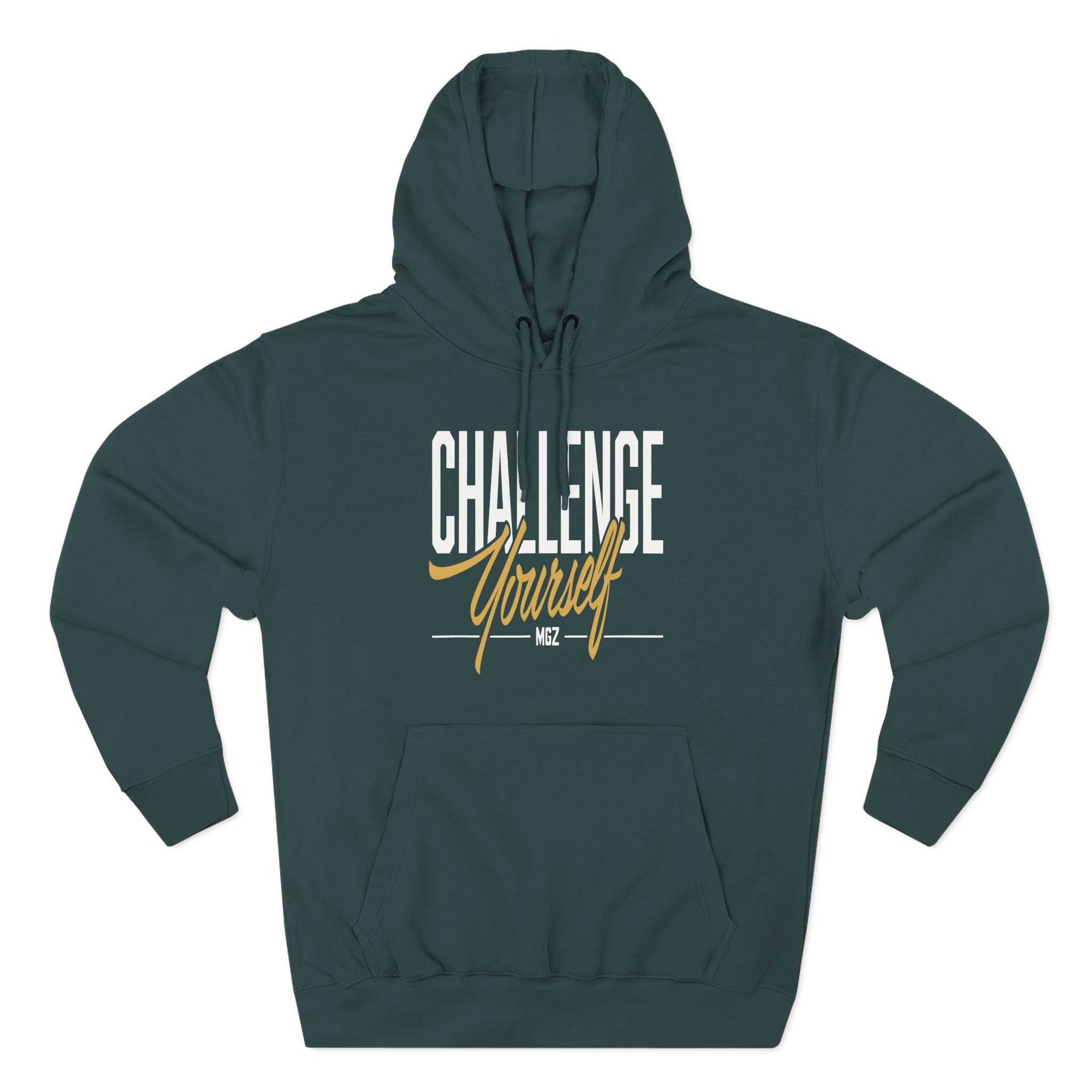 Morgz Mgz Challenge Yourself Three-Panel Fleece Hoodie