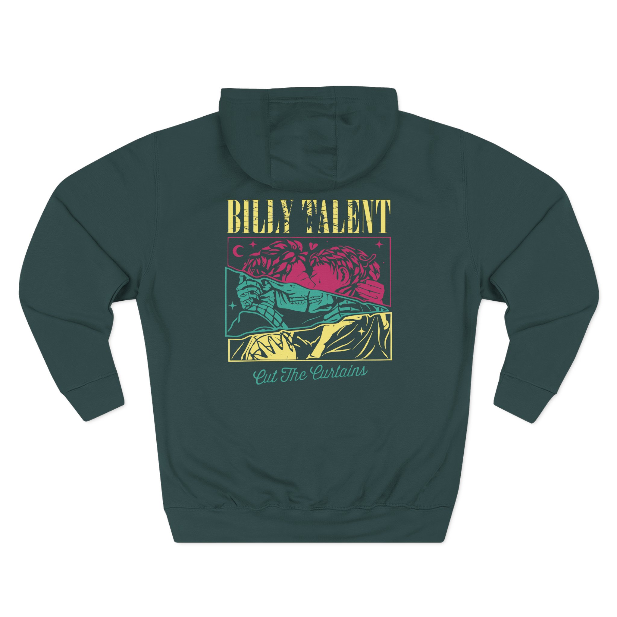 Billy Talent Cut the Curtains Three-Panel Fleece Hoodie