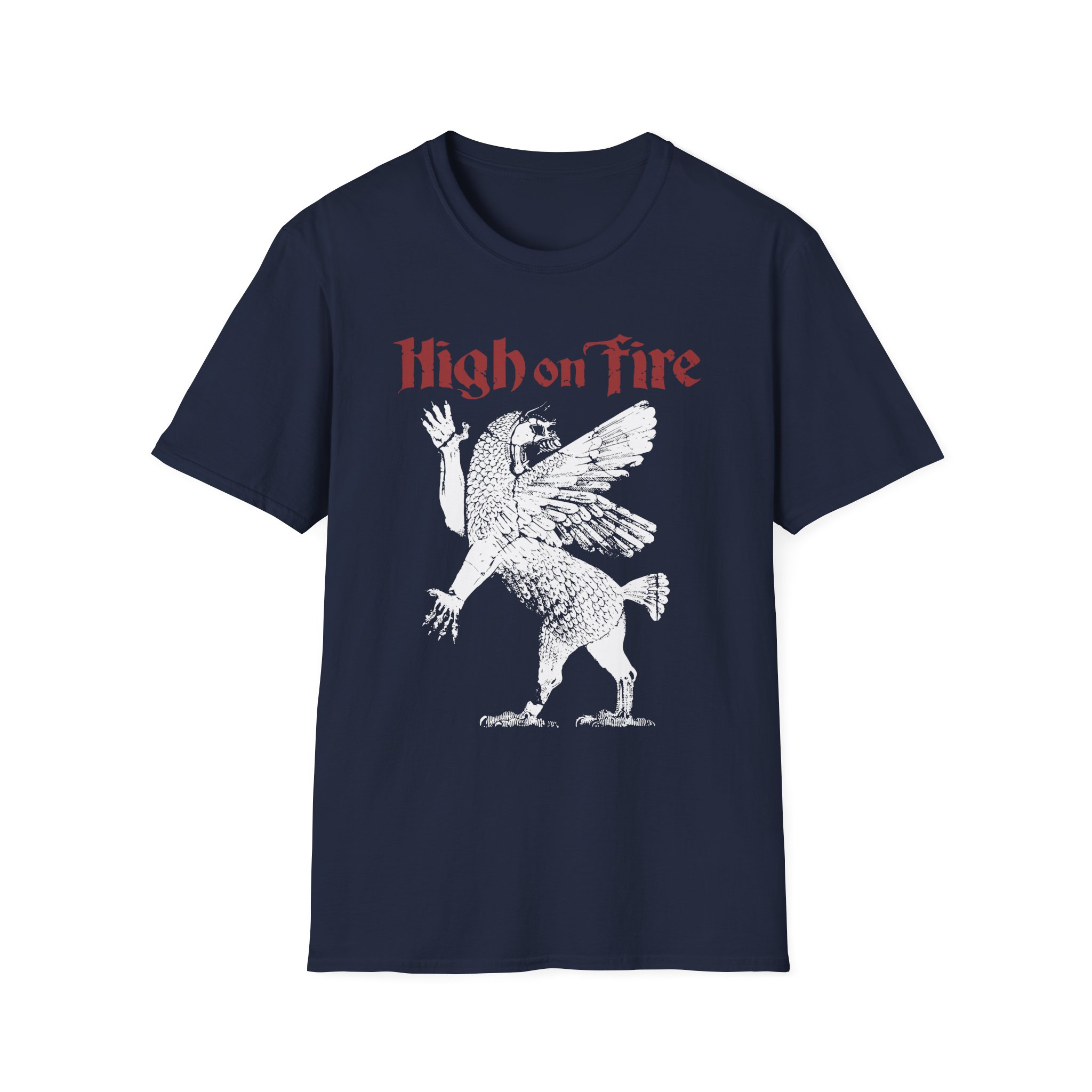 High on Fire Gryphon Unisex Softstyle T-Shirt