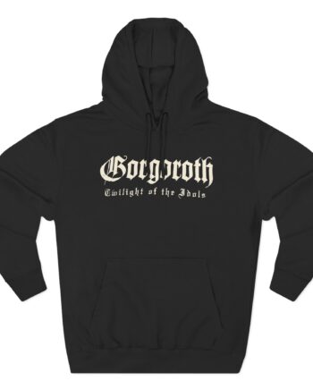 Gorgoroth Twilight of the Idols Three-Panel Fleece Hoodie