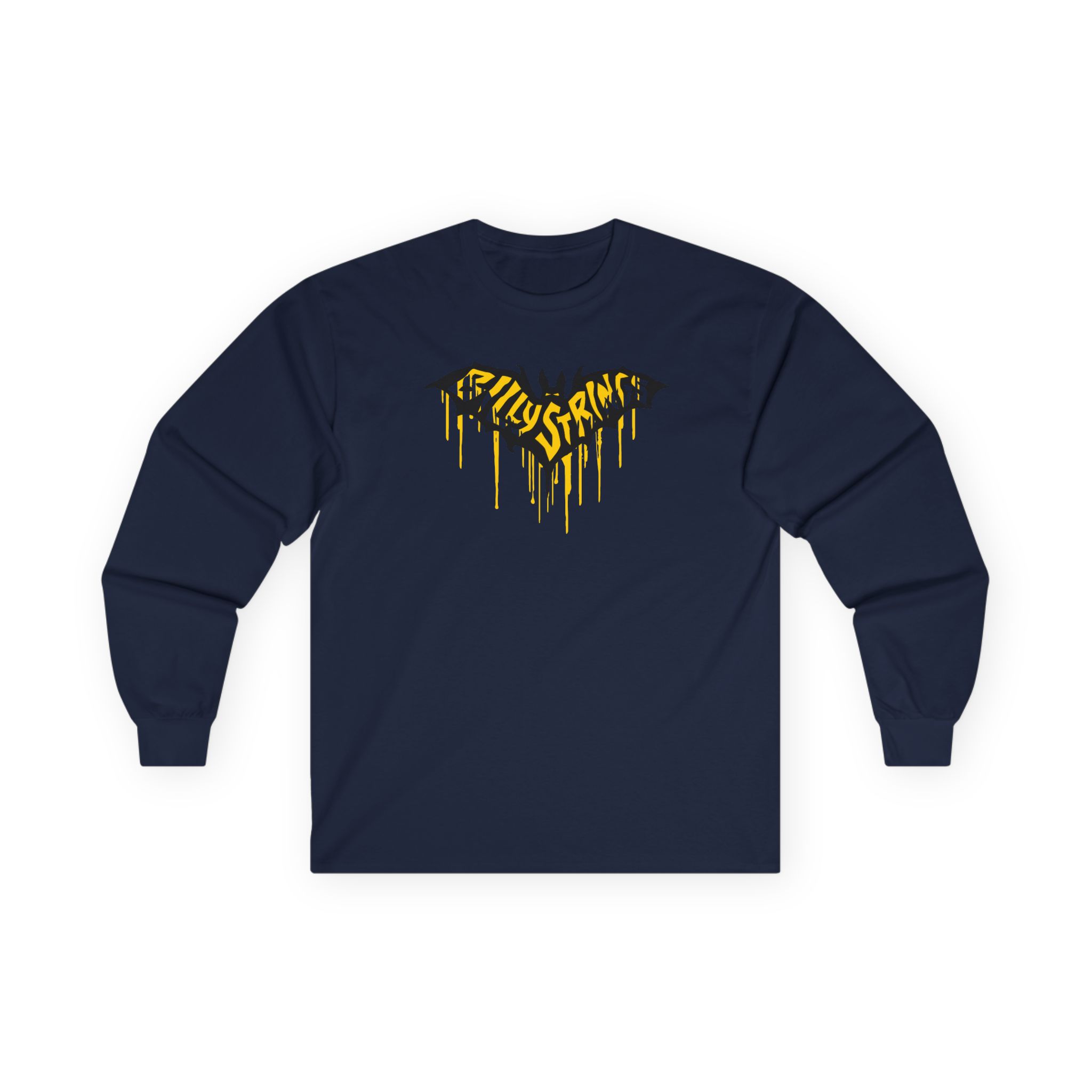 Billy Strings Austin Bat Tee (Attak / Casper Herselman) Unisex Ultra Cotton Long Sleeve Tee