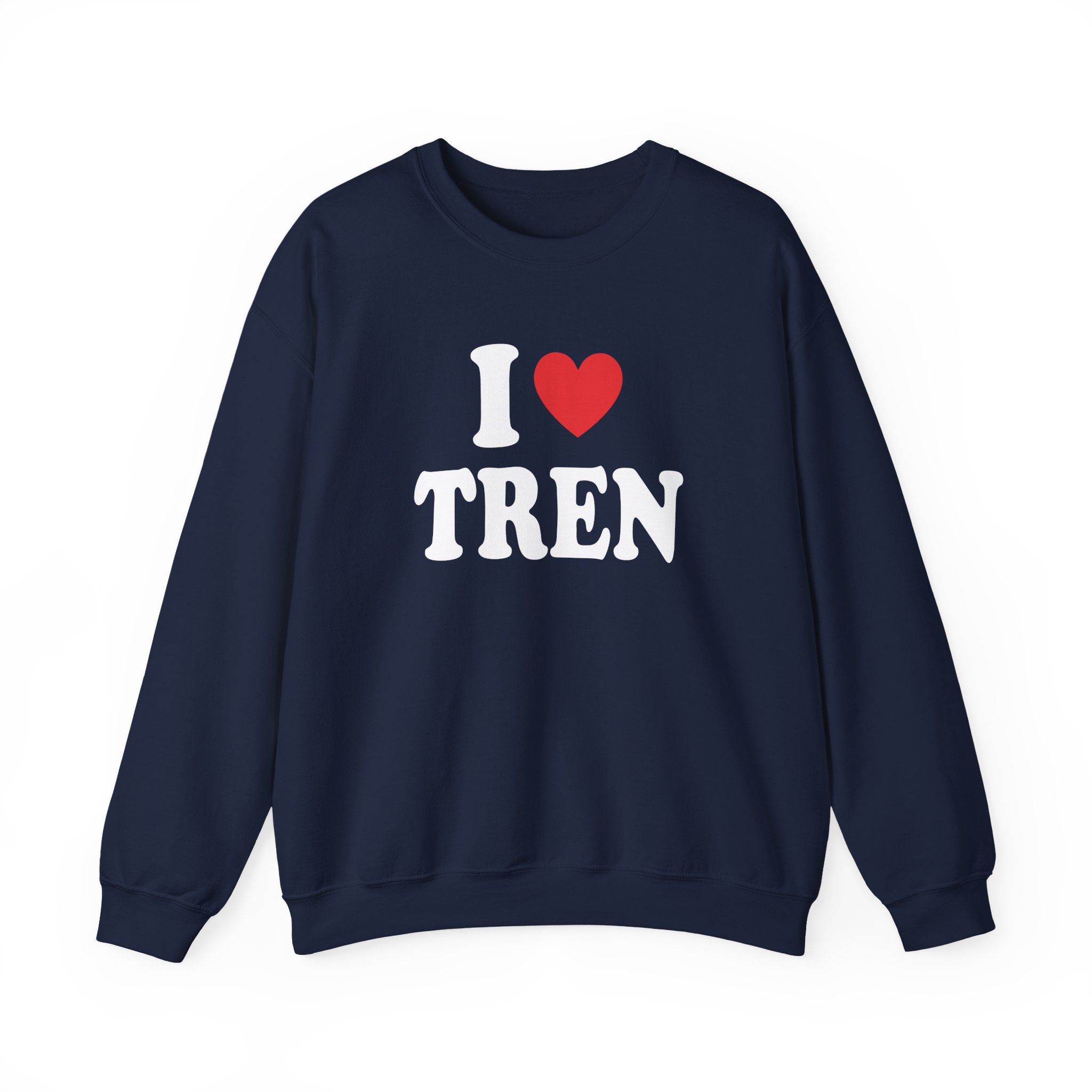 I Love Tren Twins Unisex Heavy Blendâ„¢ Crewneck Sweatshirt