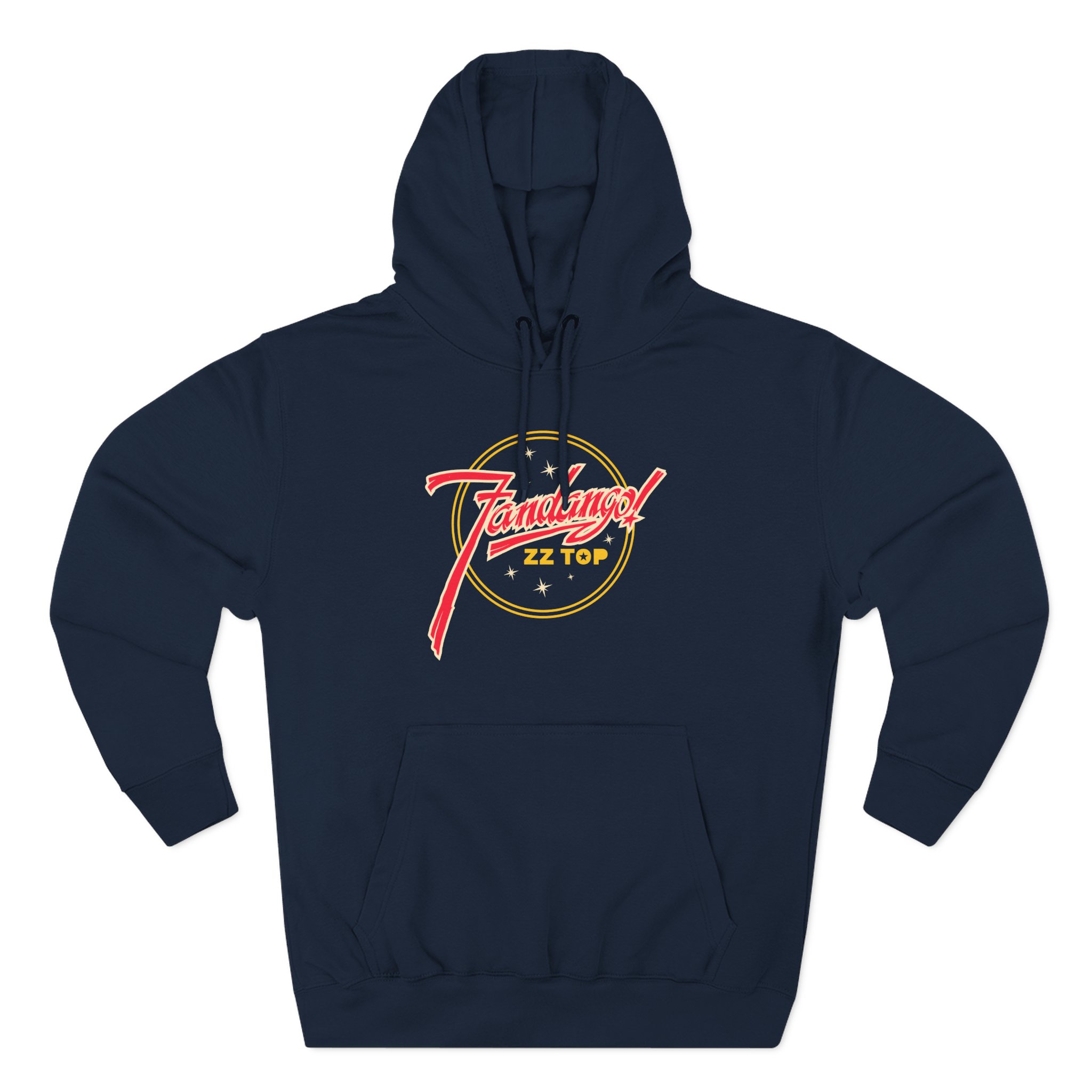 Zz Top Three-Panel Fleece Hoodie