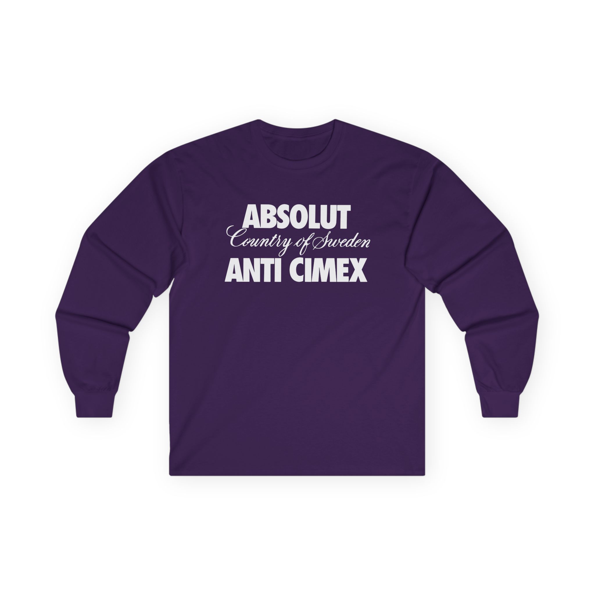 Anti Cimex Absolut Country of Sweden Unisex Ultra Cotton Long Sleeve Tee