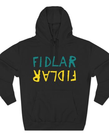 Fidlar Three-Panel Fleece Hoodie