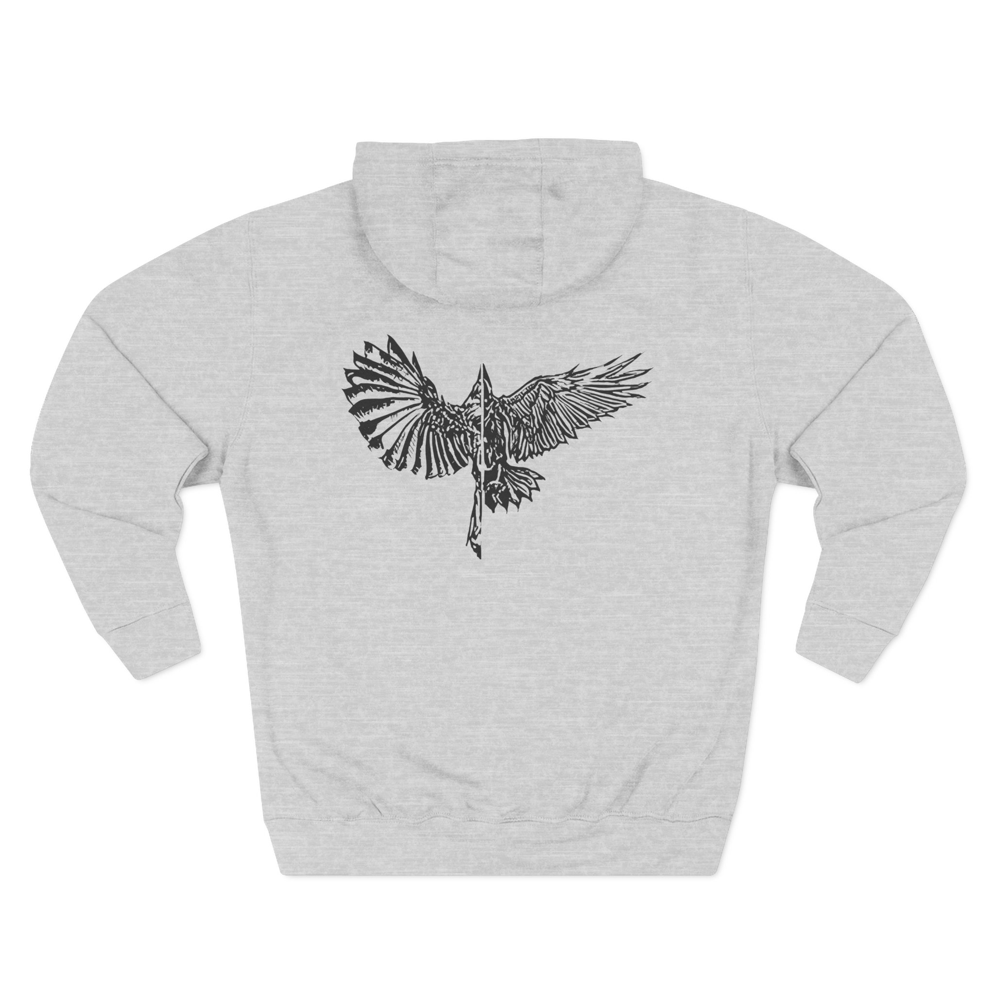 Hardy Three-Panel Fleece Hoodie