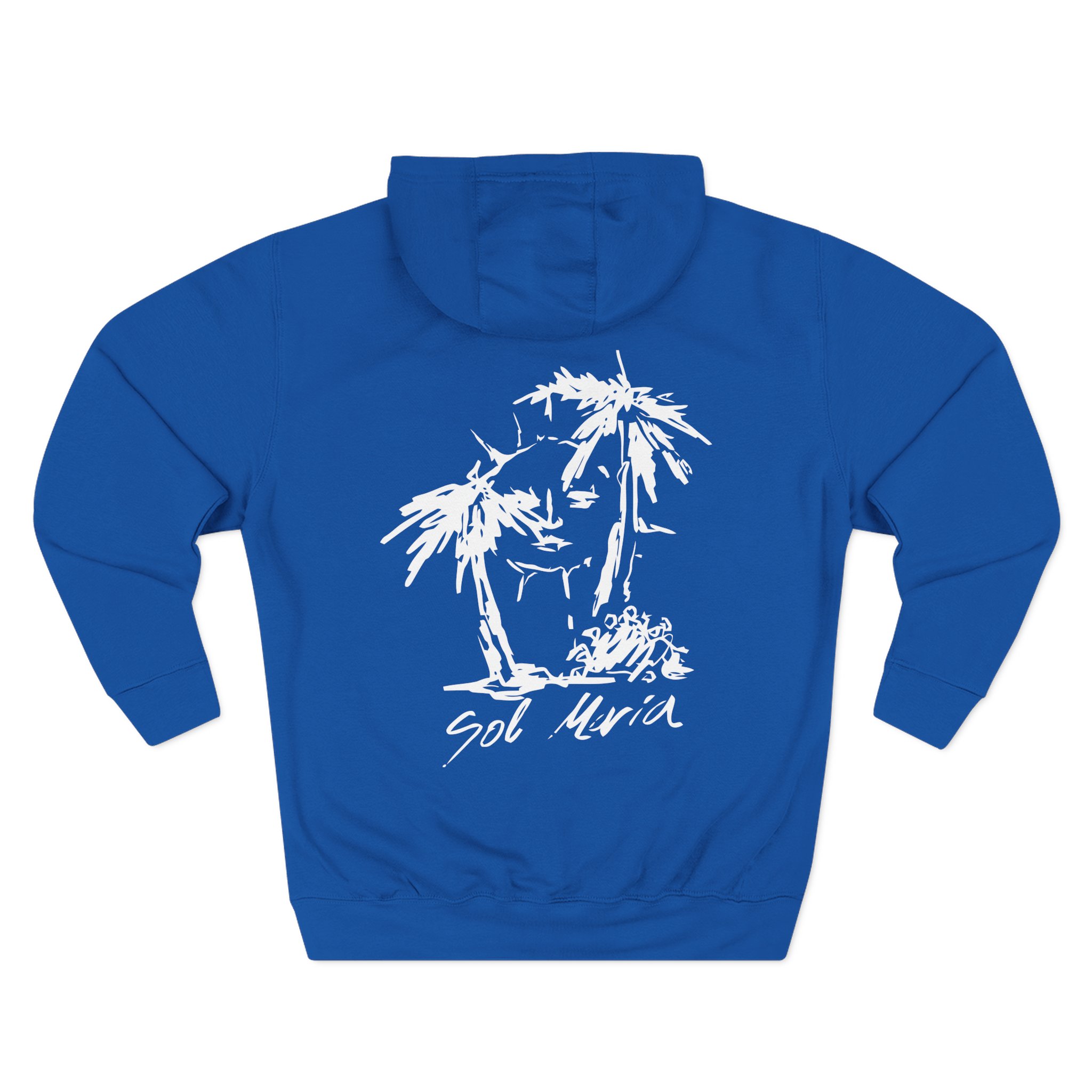 Eladio Carrion Sol Maria Three-Panel Fleece Hoodie