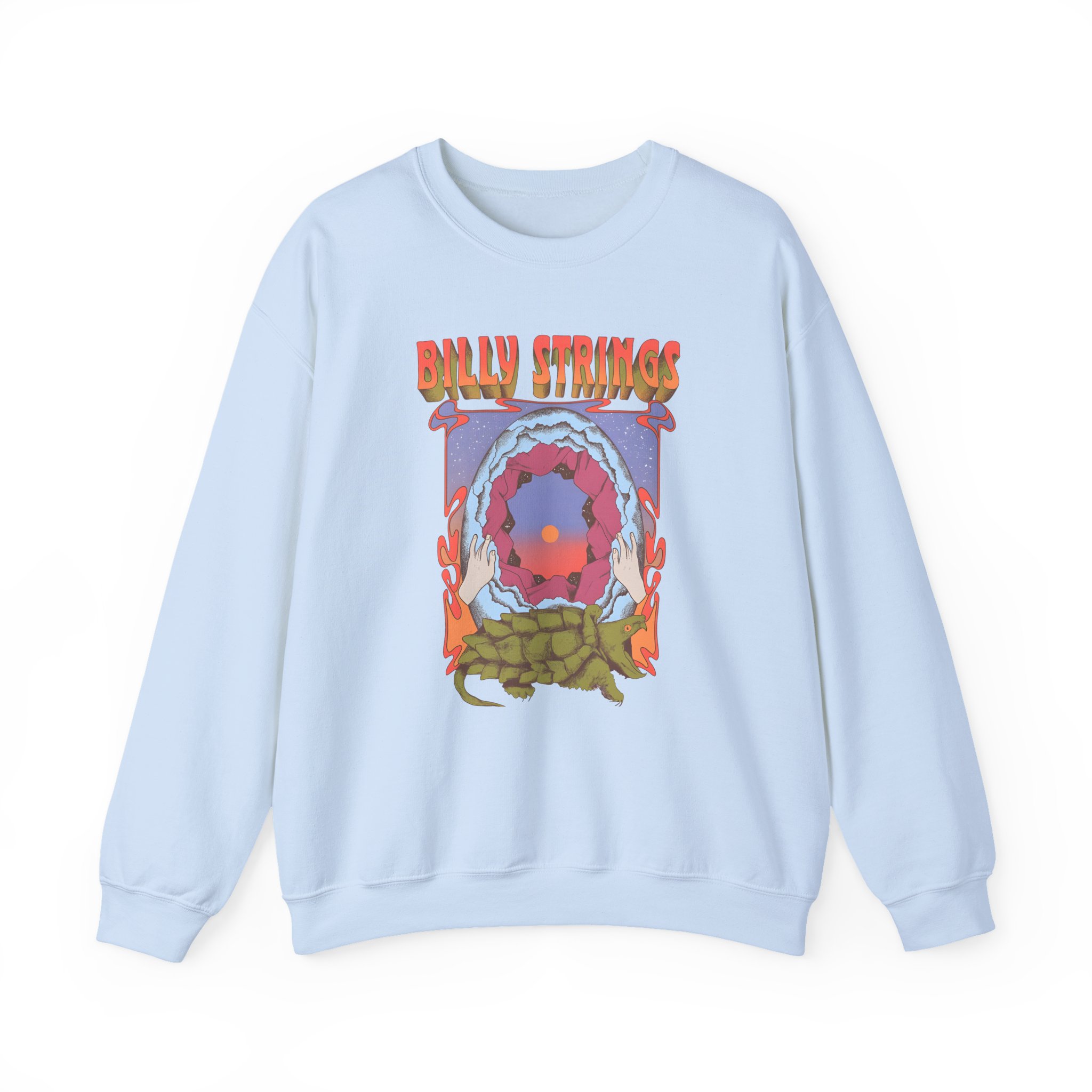 Billy Strings Snapping Turtle Unisex Heavy Blendâ„¢ Crewneck Sweatshirt