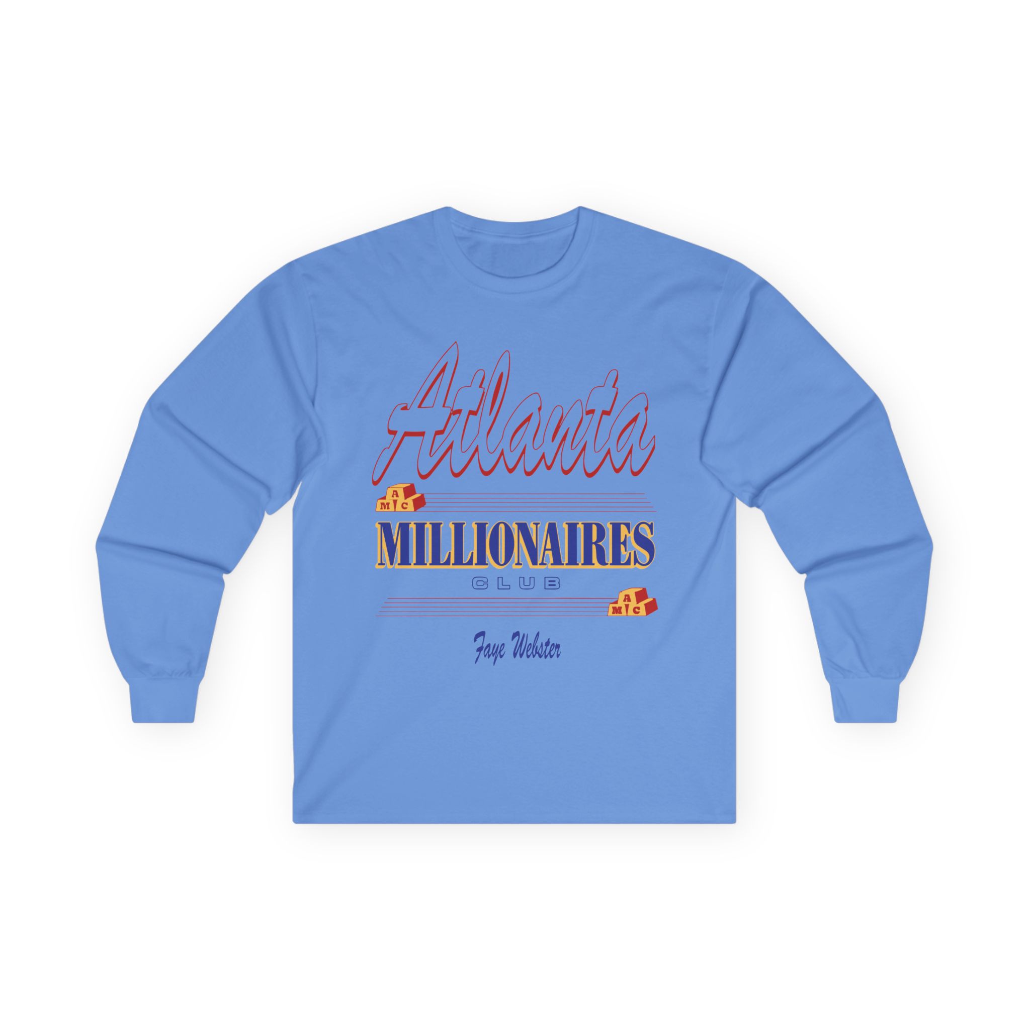 Faye Webster Atlanta Millionaires Club Unisex Ultra Cotton Long Sleeve Tee