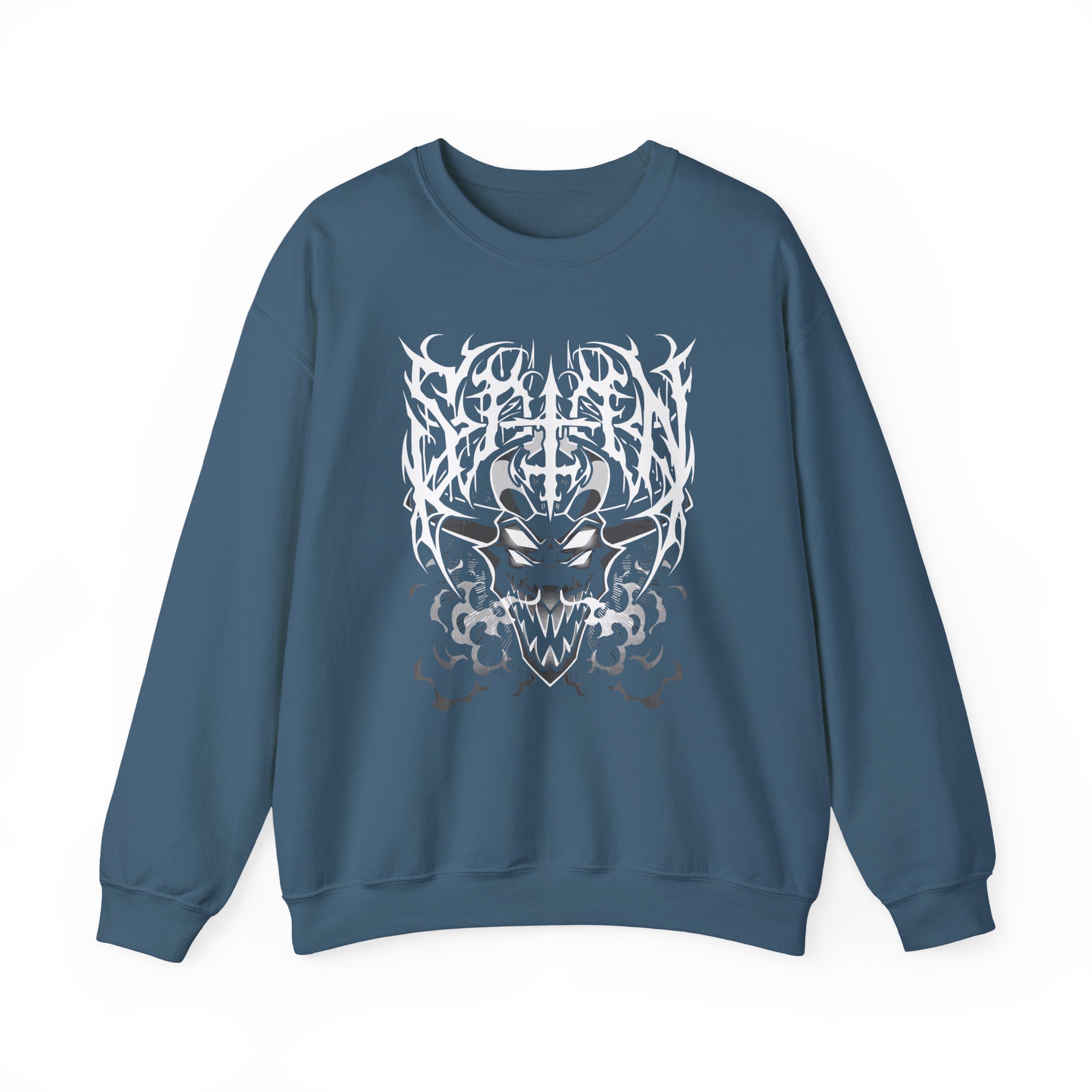 Vivziepop Metal Satan Unisex Heavy Blendâ„¢ Crewneck Sweatshirt
