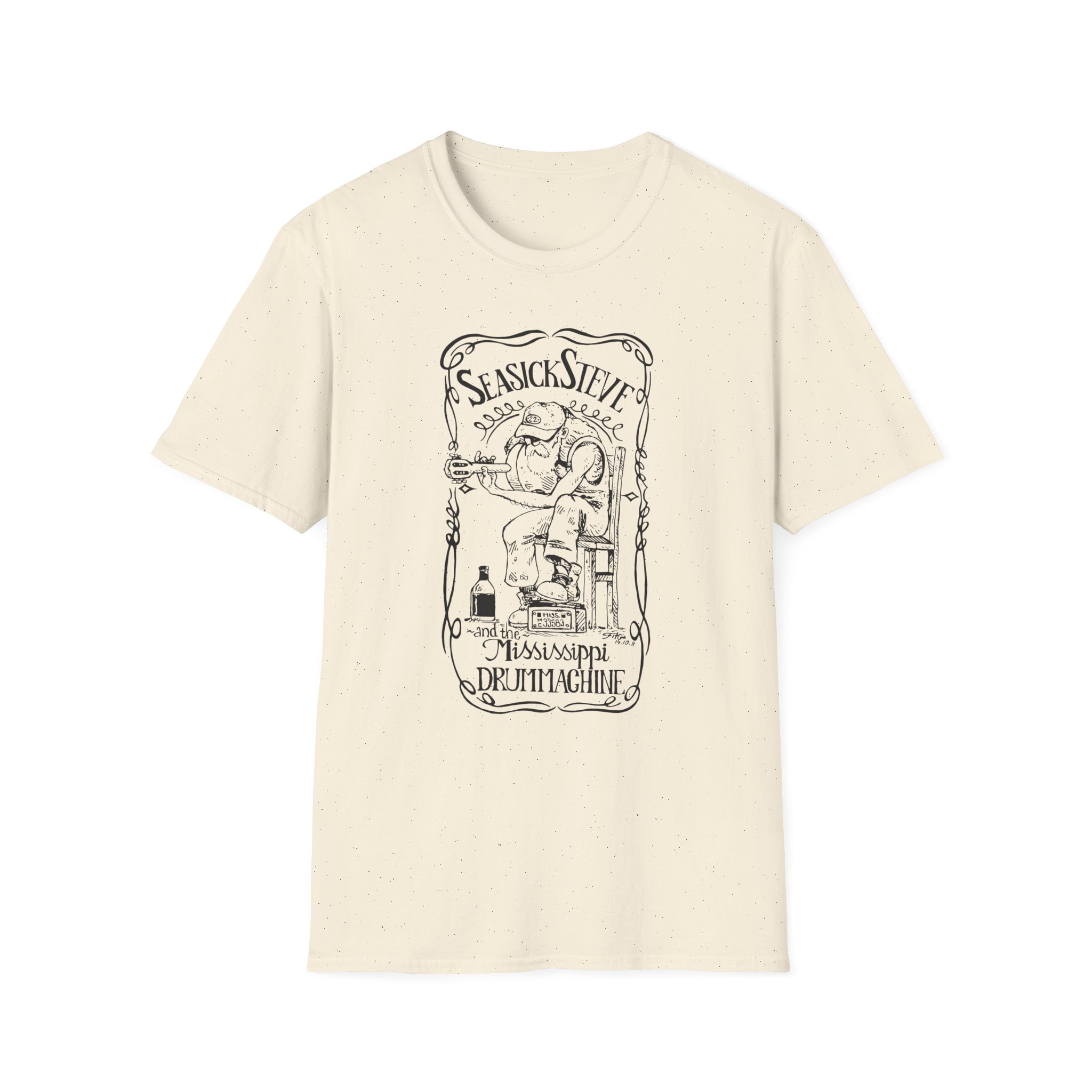Seasick Steve Unisex Softstyle T-Shirt
