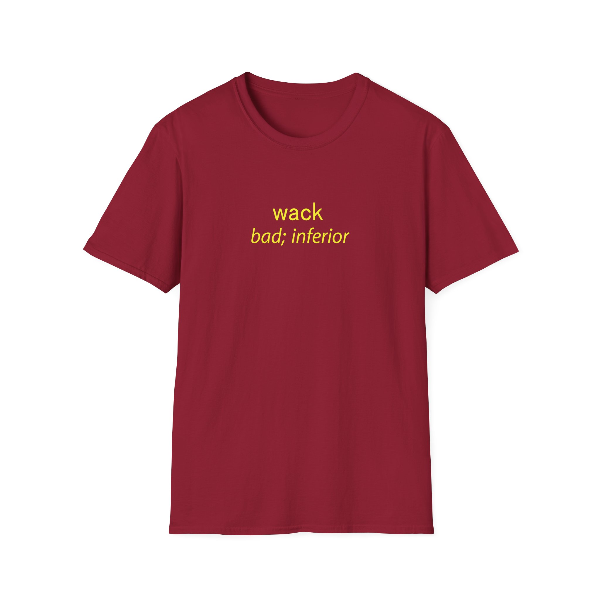 Tierra Whack Wack Bad Inferior Unisex Softstyle T-Shirt