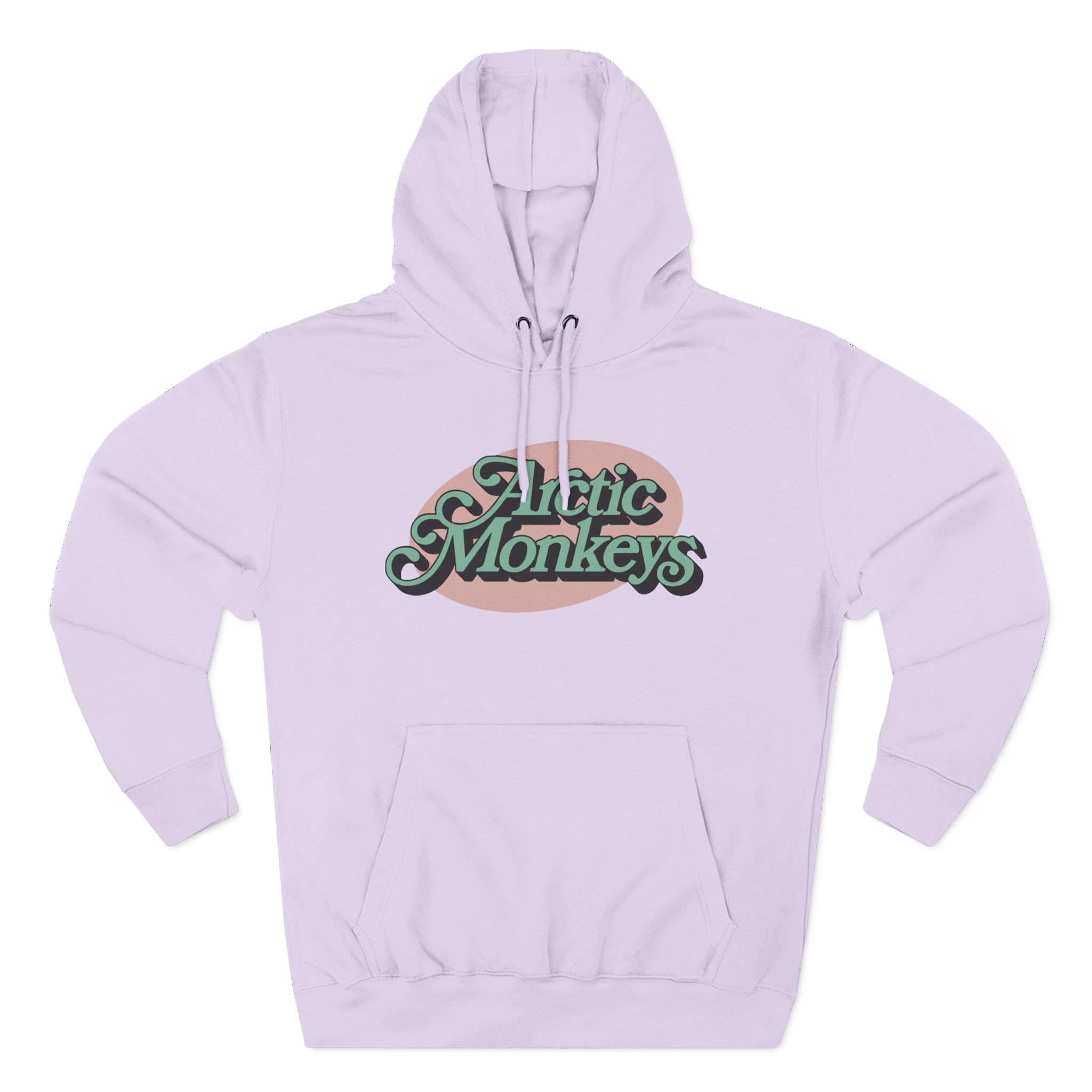 Arctic Monkeys Ornate Logo Three-Panel Fleece Hoodie