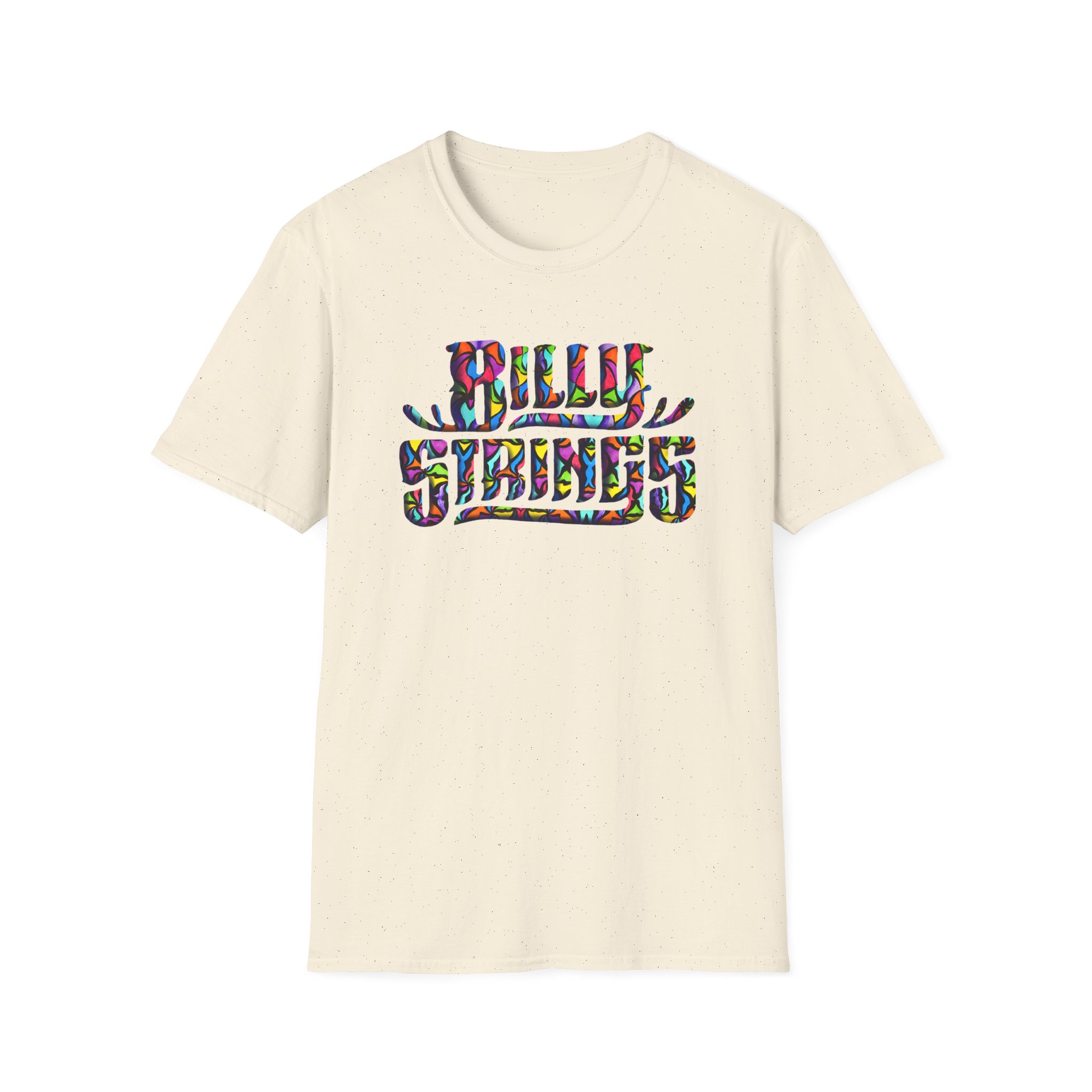 Billy Strings Colorful Classic Logo Unisex Softstyle T-Shirt