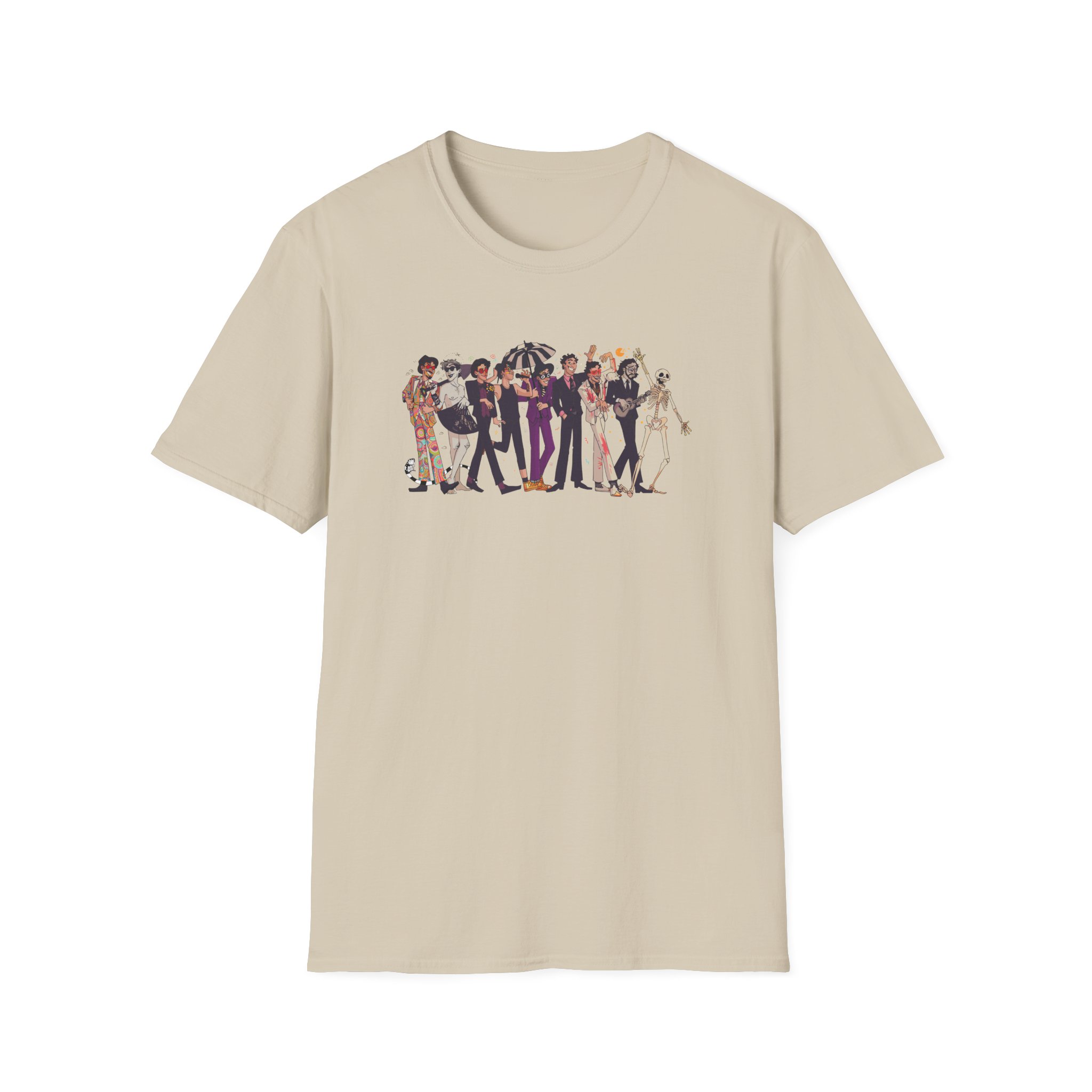 Will Wood Death of the Author Unisex Softstyle T-Shirt