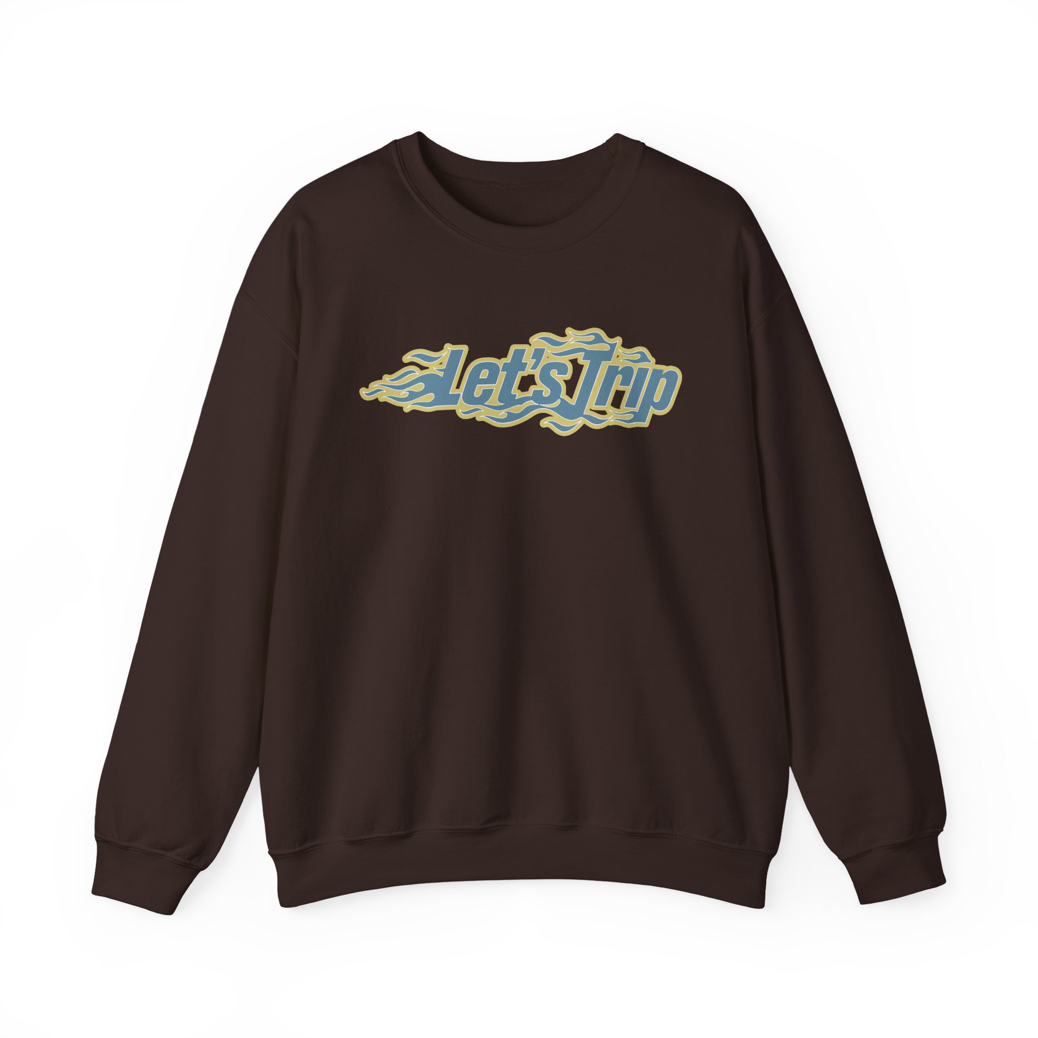 Sturniolo Let's Trip Flames Unisex Heavy Blendâ„¢ Crewneck Sweatshirt