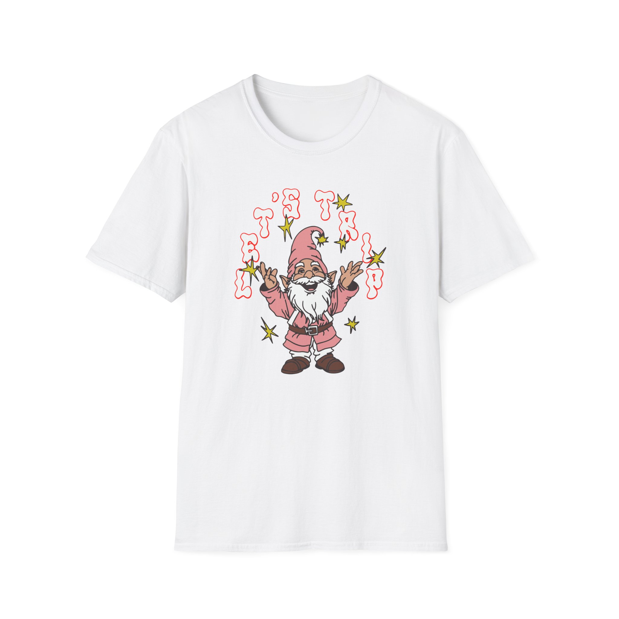 Sturniolo Let's Trip Gnome Unisex Softstyle T-Shirt