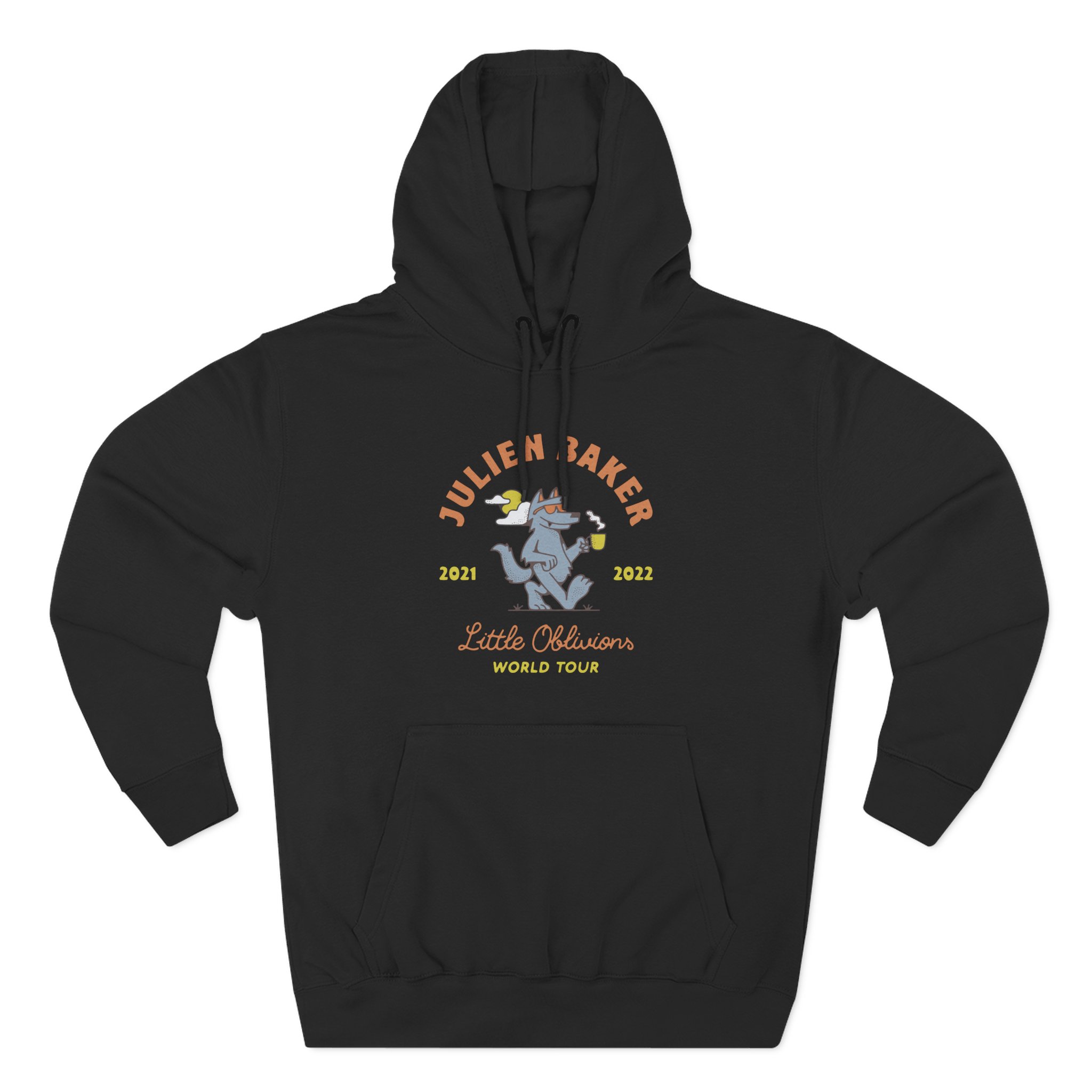 Julien Baker Little Oblivions World Tour Three-Panel Fleece Hoodie