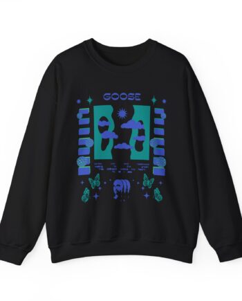 Goose Rosewood Unisex Heavy Blend™ Crewneck Sweatshirt