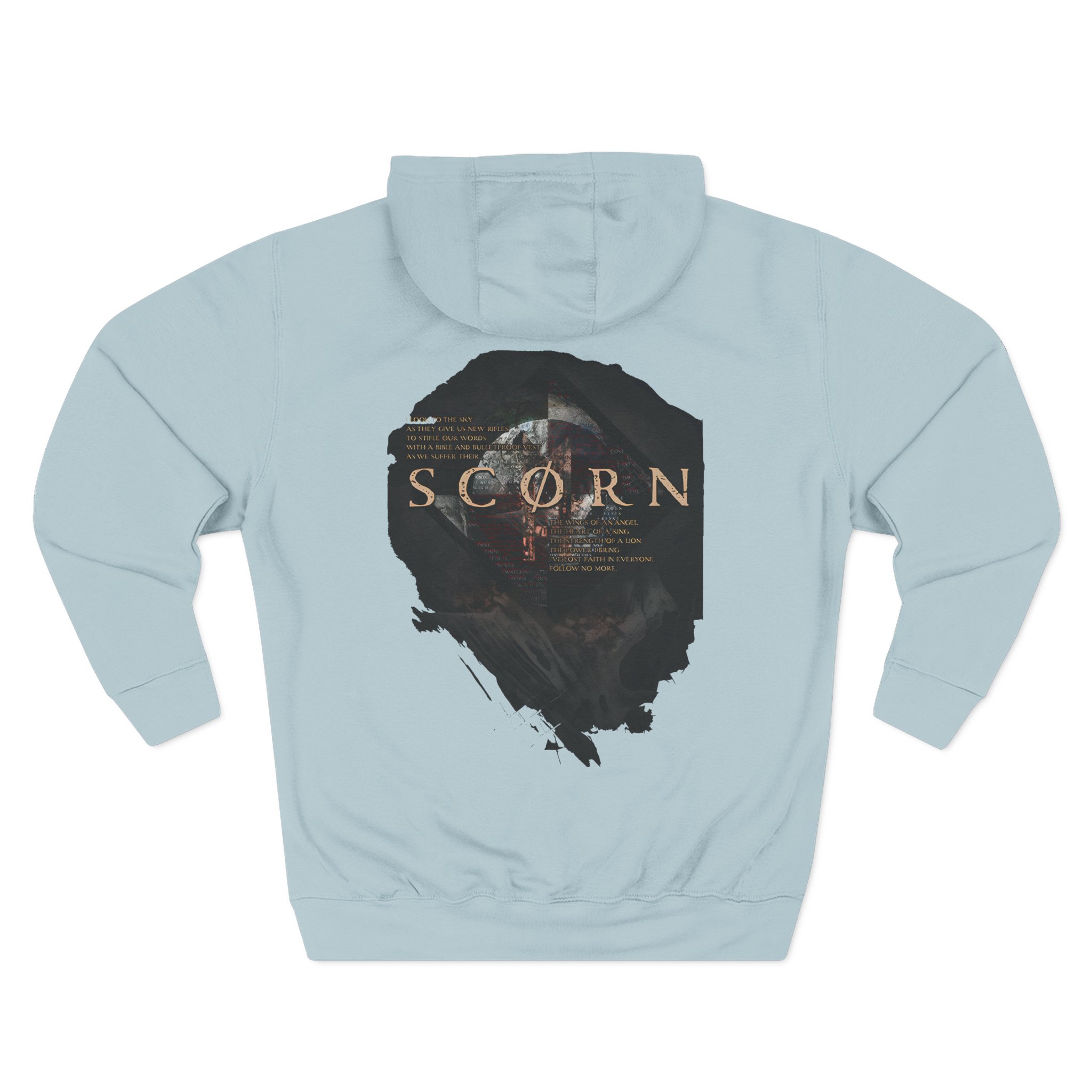 Machine Head Scørn Three-Panel Fleece Hoodie