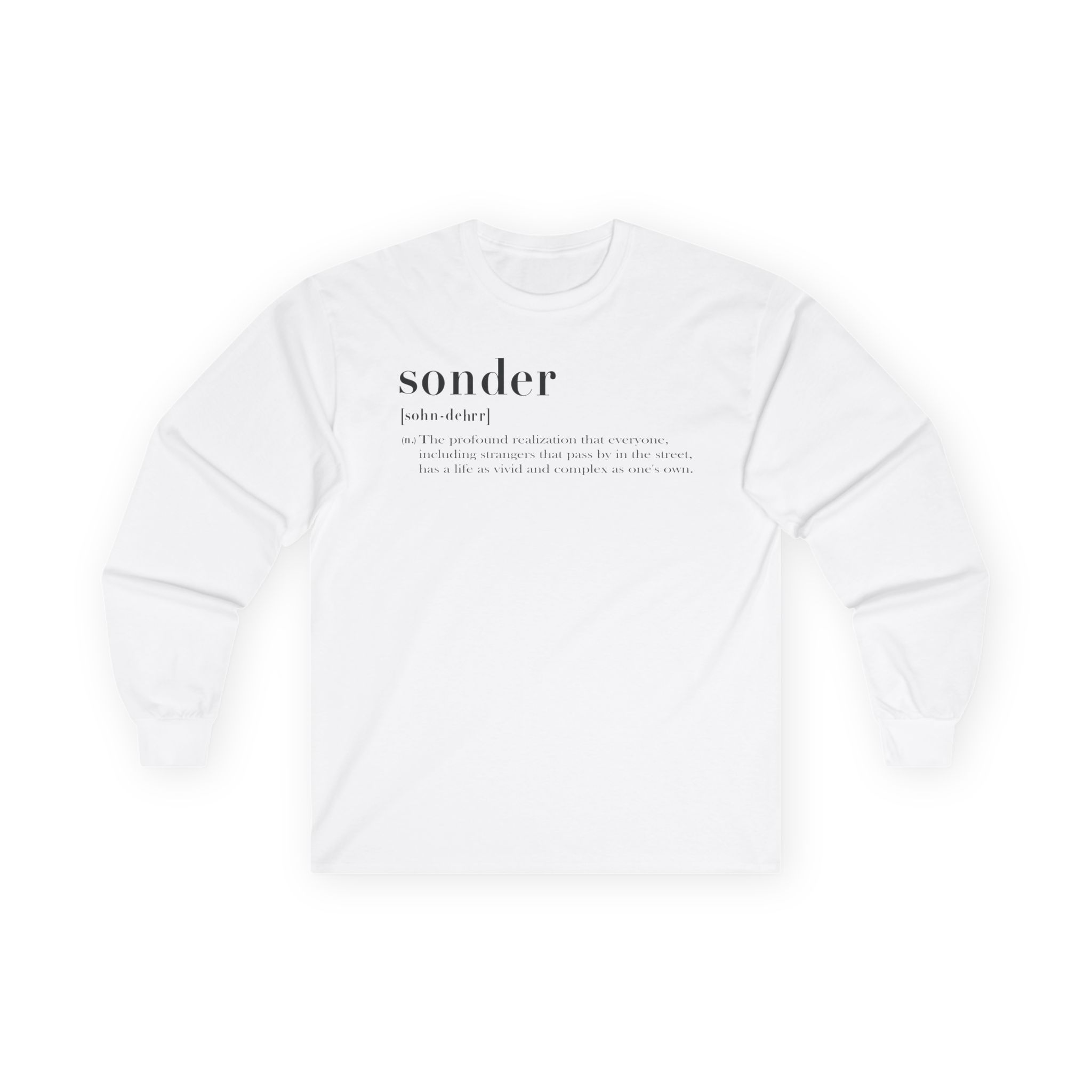 Sonder Definition Unisex Ultra Cotton Long Sleeve Tee