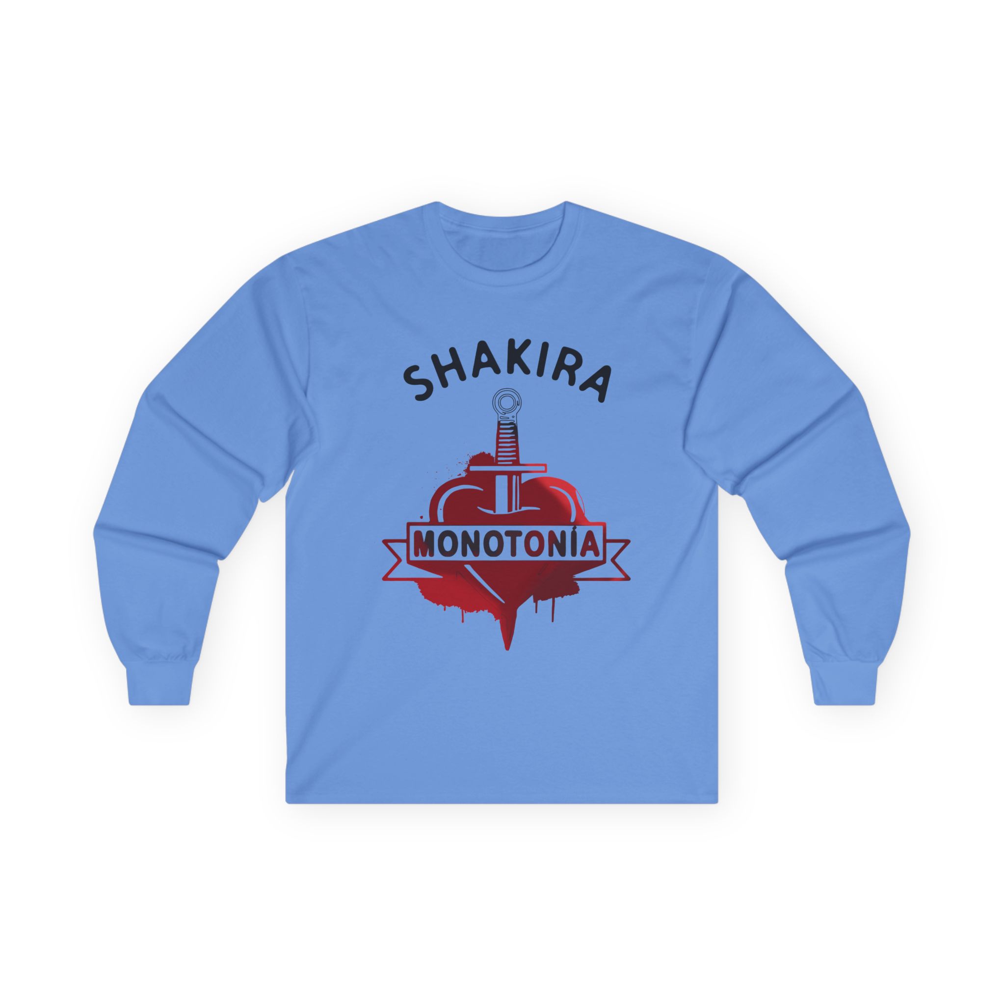 Shakira MonotonĂa Unisex Ultra Cotton Long Sleeve Tee