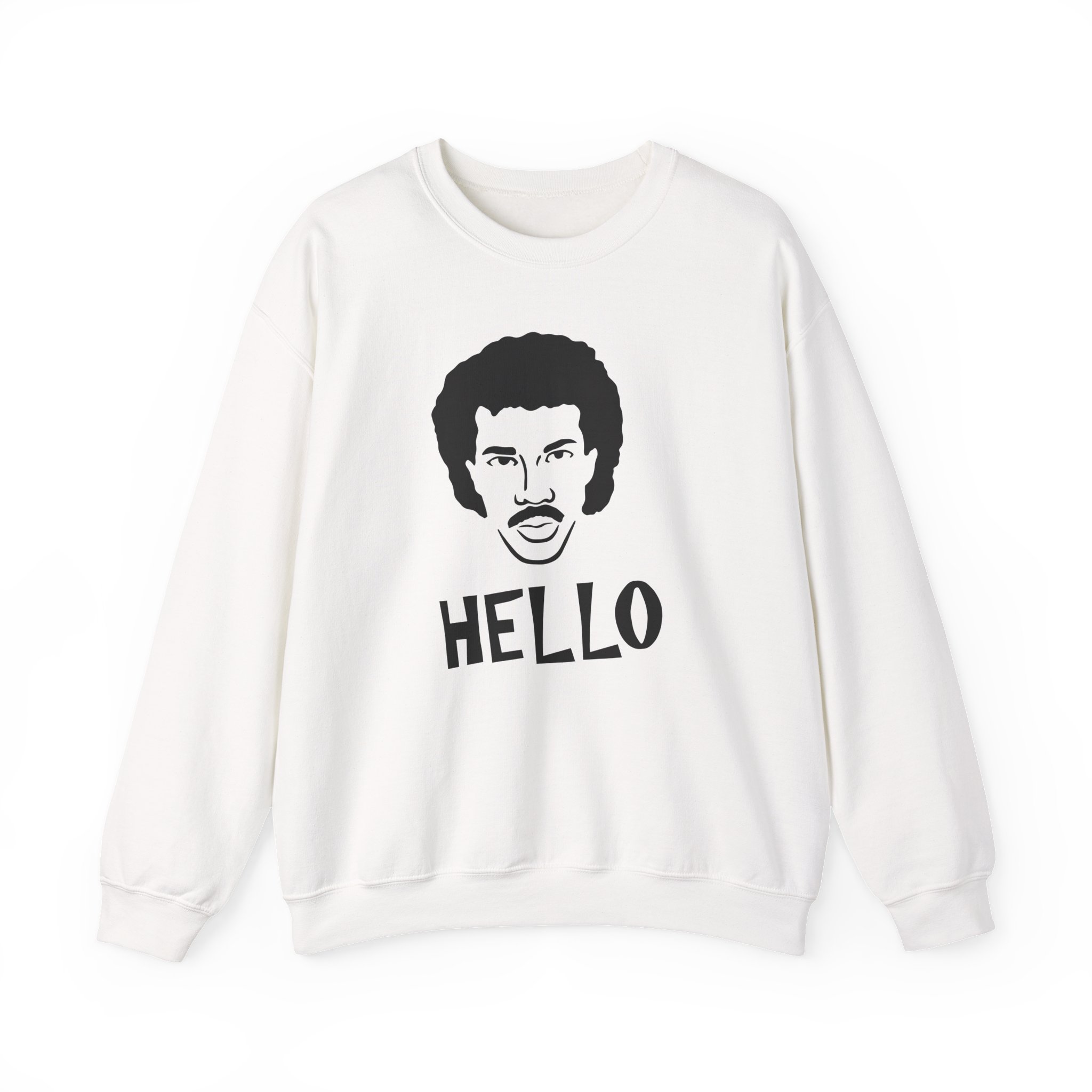 Lionel Richie Hello Unisex Heavy Blendâ„¢ Crewneck Sweatshirt