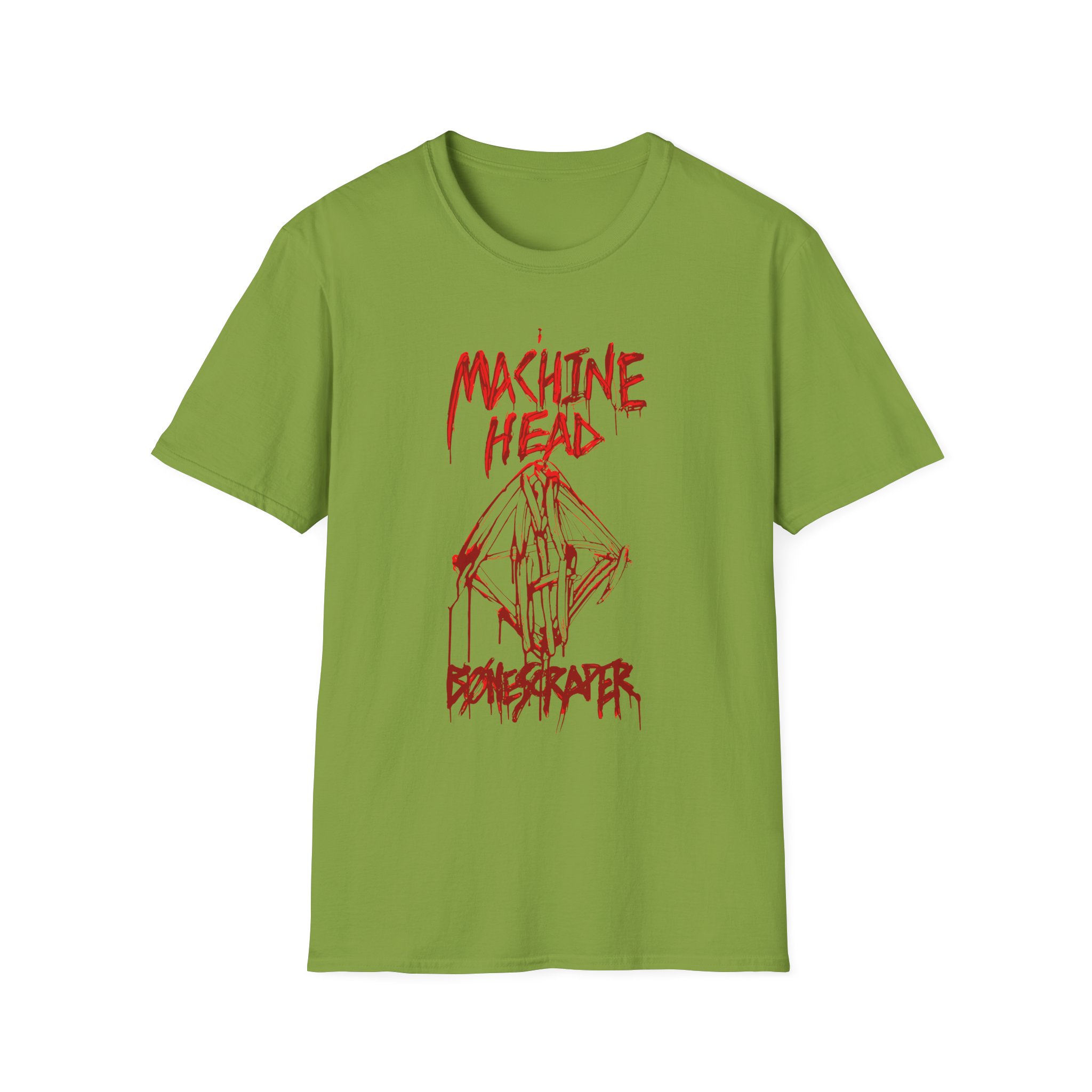 Machine Head Bønescraper Unisex Softstyle T-Shirt