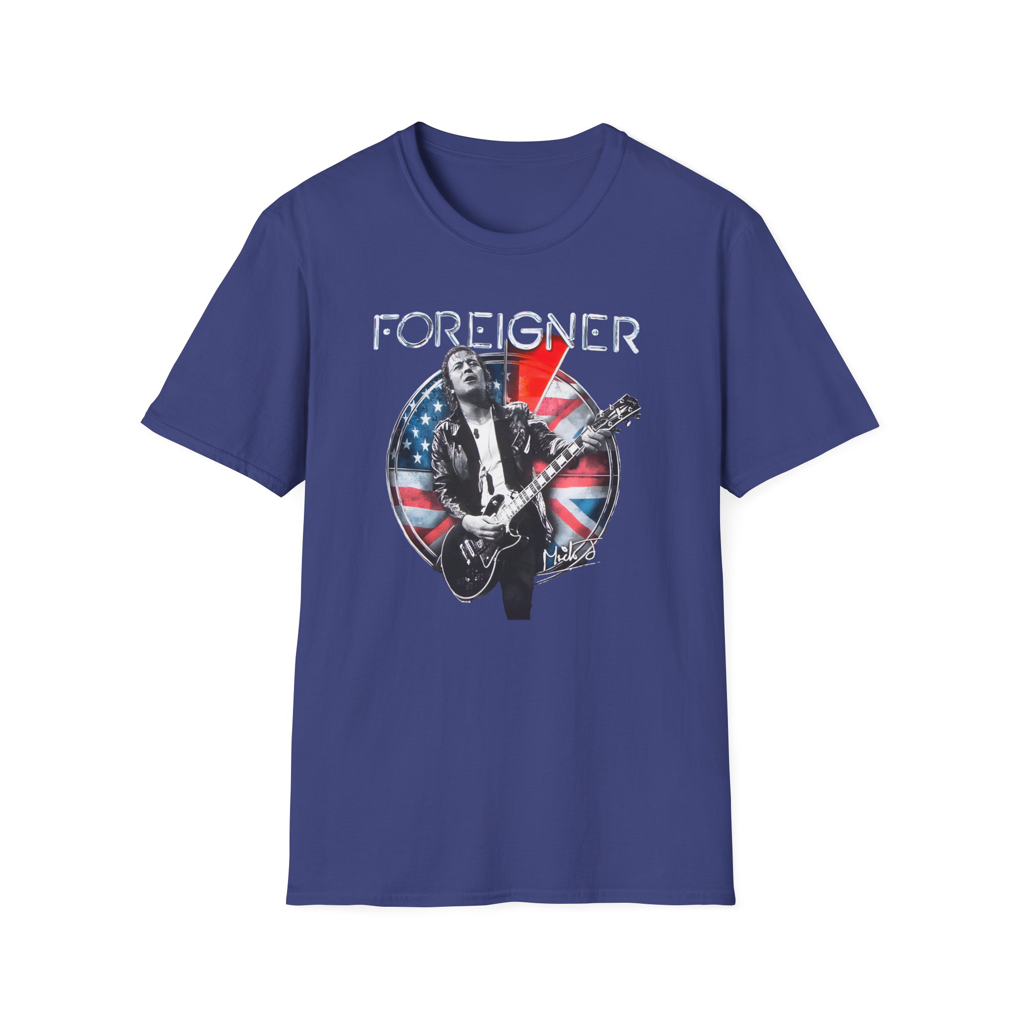 Foreigner Mick Jones Unisex Softstyle T-Shirt