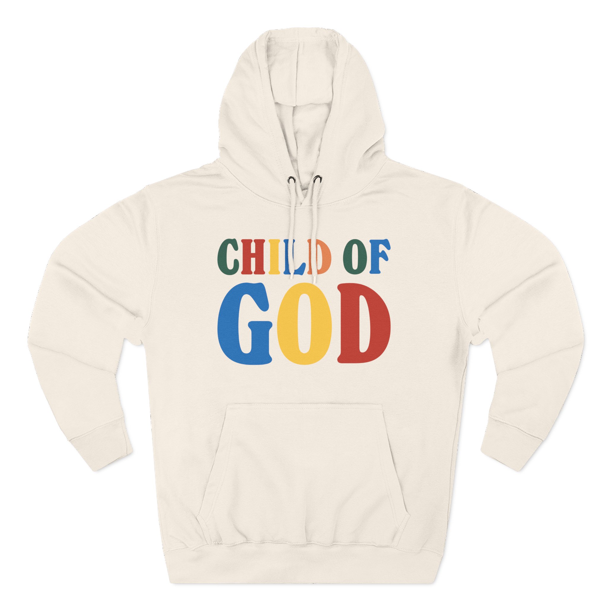 Child of God Three-Panel Fleece Hoodie