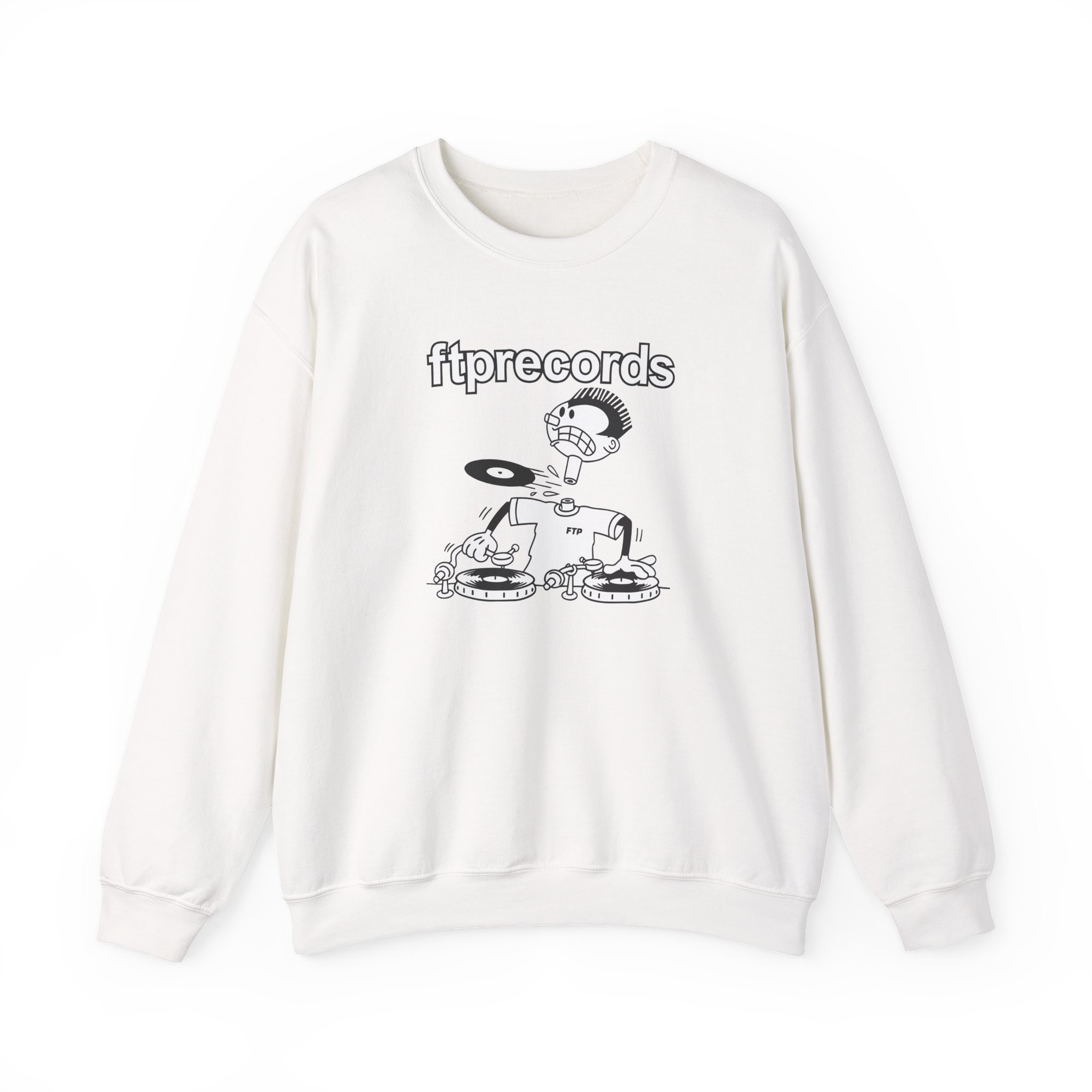 Adin Ross Ftprecords Unisex Heavy Blendâ„¢ Crewneck Sweatshirt