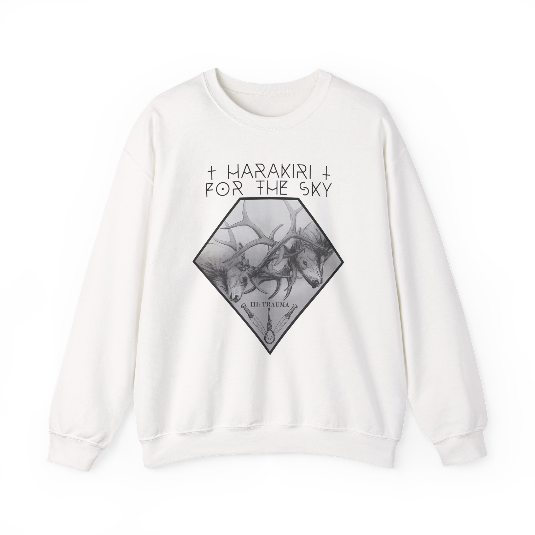 Harakiri for the Sky Trauma Unisex Heavy Blendâ„¢ Crewneck Sweatshirt