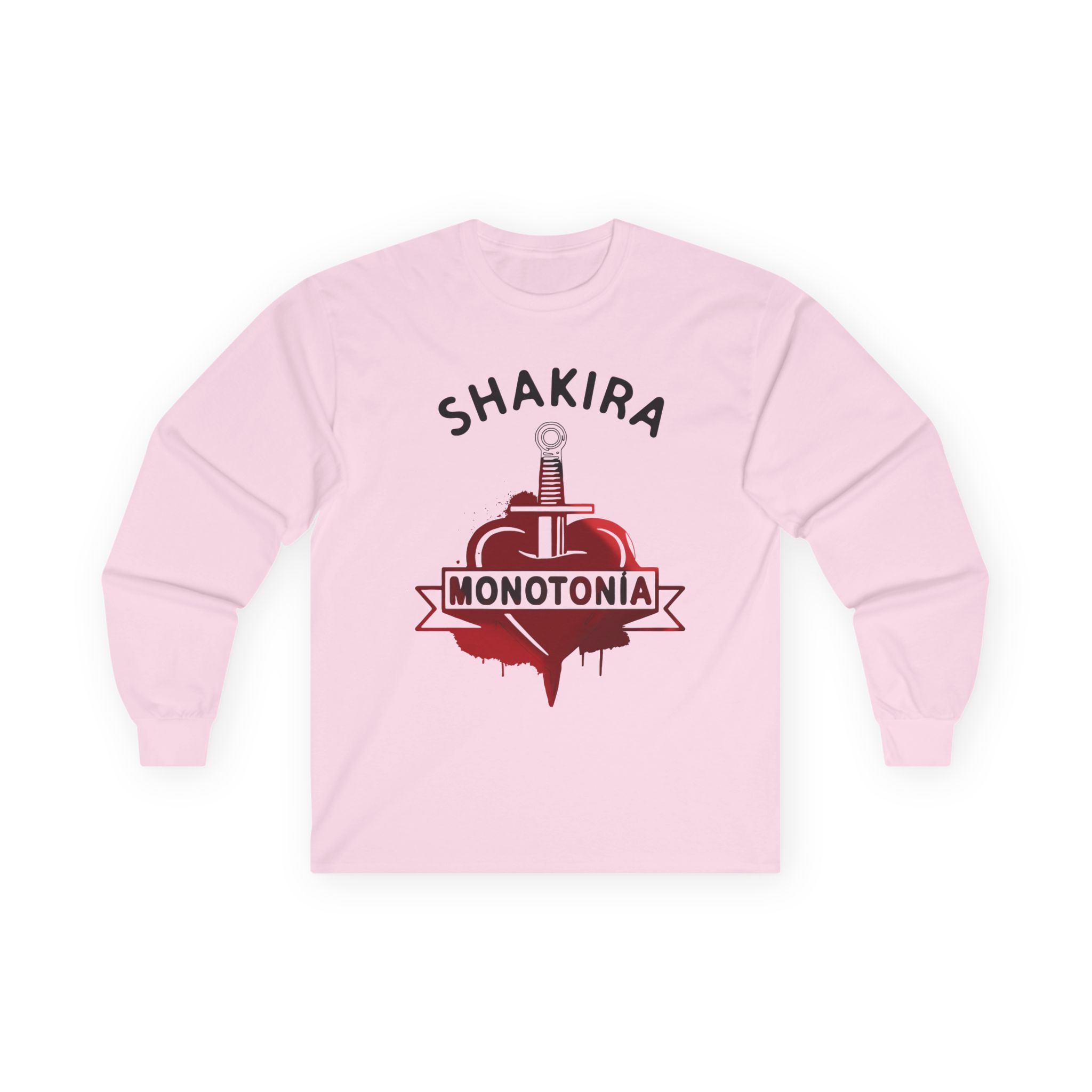 Shakira MonotonĂa Unisex Ultra Cotton Long Sleeve Tee
