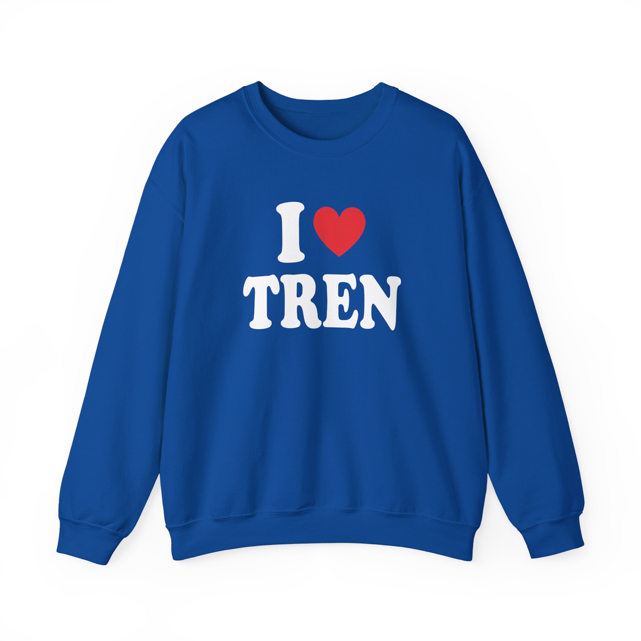 I Love Tren Twins Unisex Heavy Blendâ„¢ Crewneck Sweatshirt