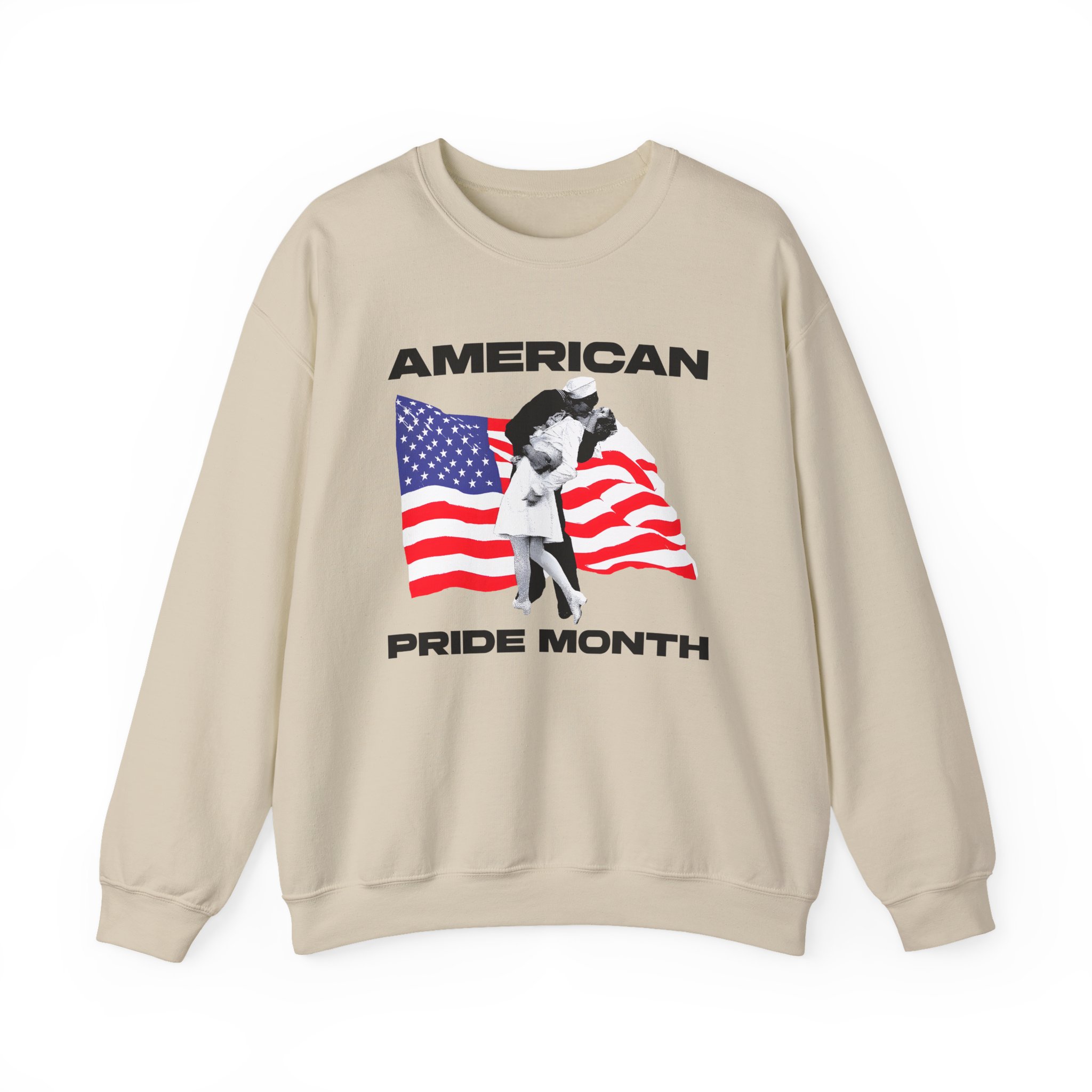 Sean Strickland American Pride Month Unisex Heavy Blendâ„¢ Crewneck Sweatshirt