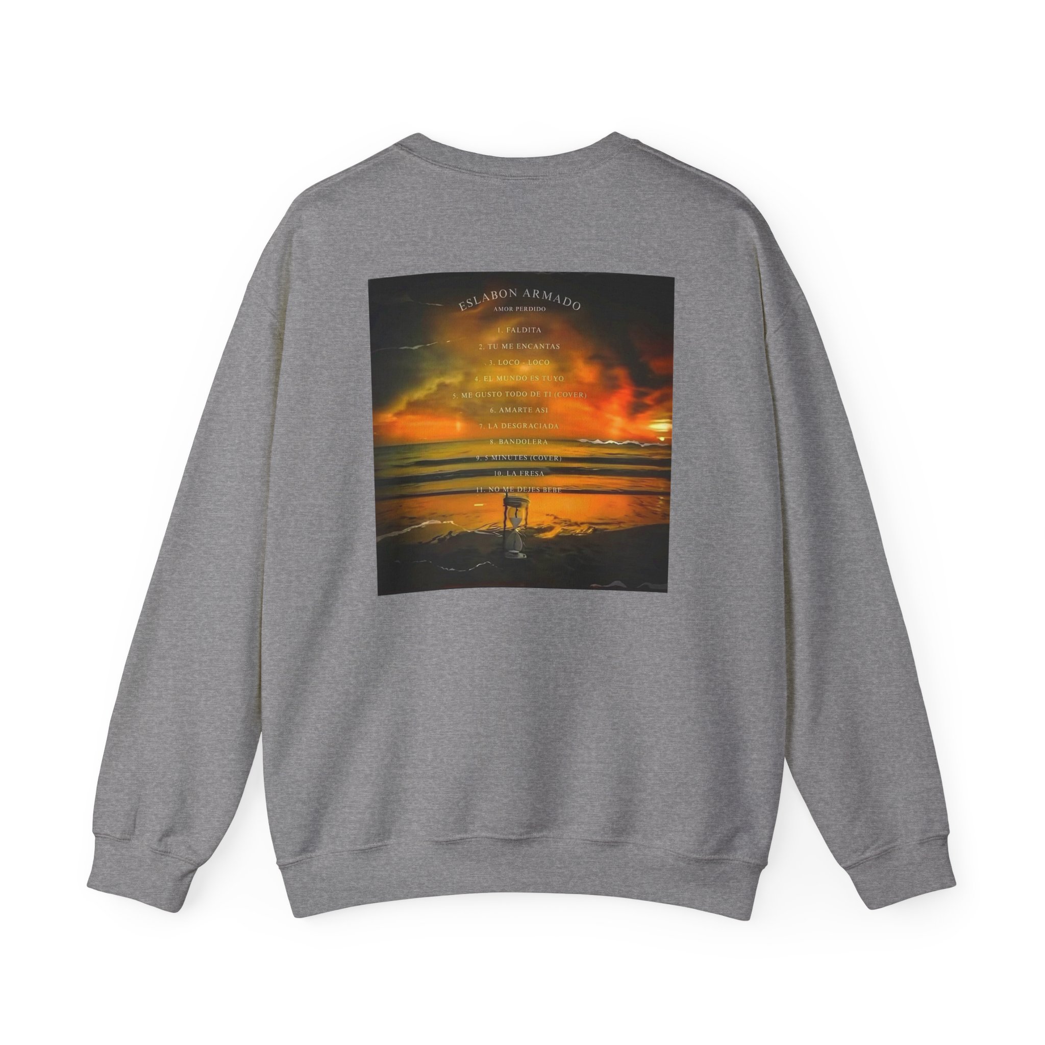 Eslabon Armado Amor Perdido Album Unisex Heavy Blendâ„¢ Crewneck Sweatshirt