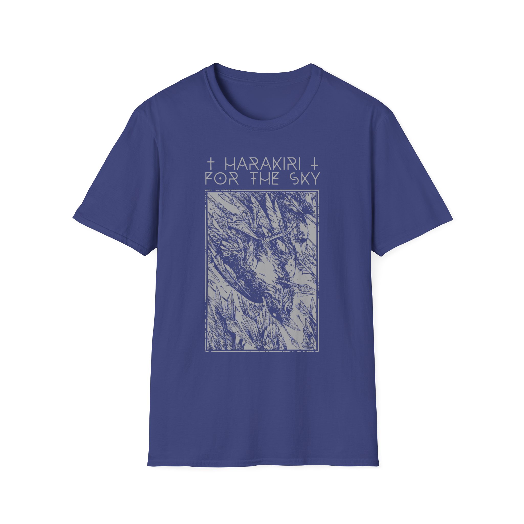 Harakiri for the Sky Falling Birds Unisex Softstyle T-Shirt