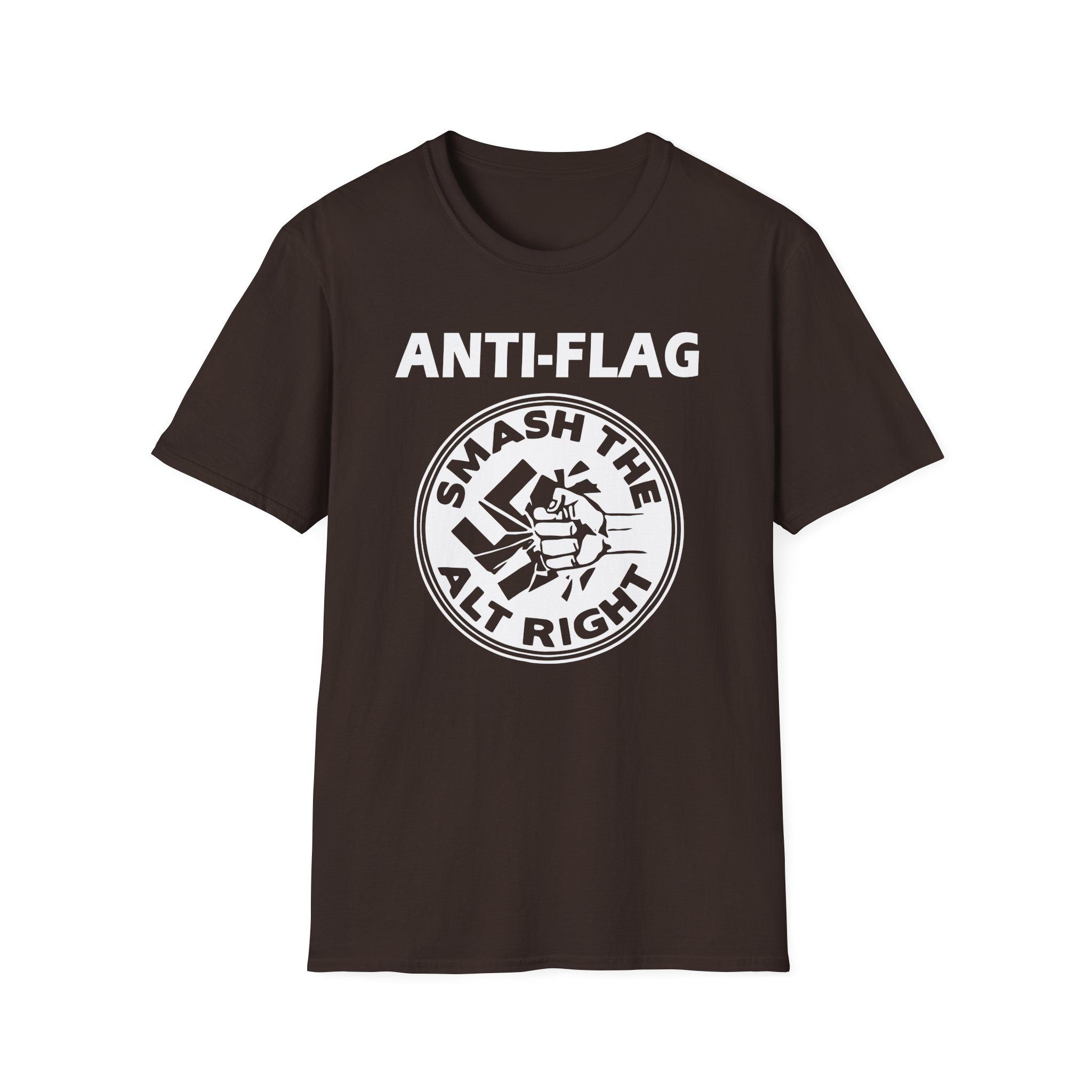 Anti Flag Smash the Alt Right Unisex Softstyle T-Shirt