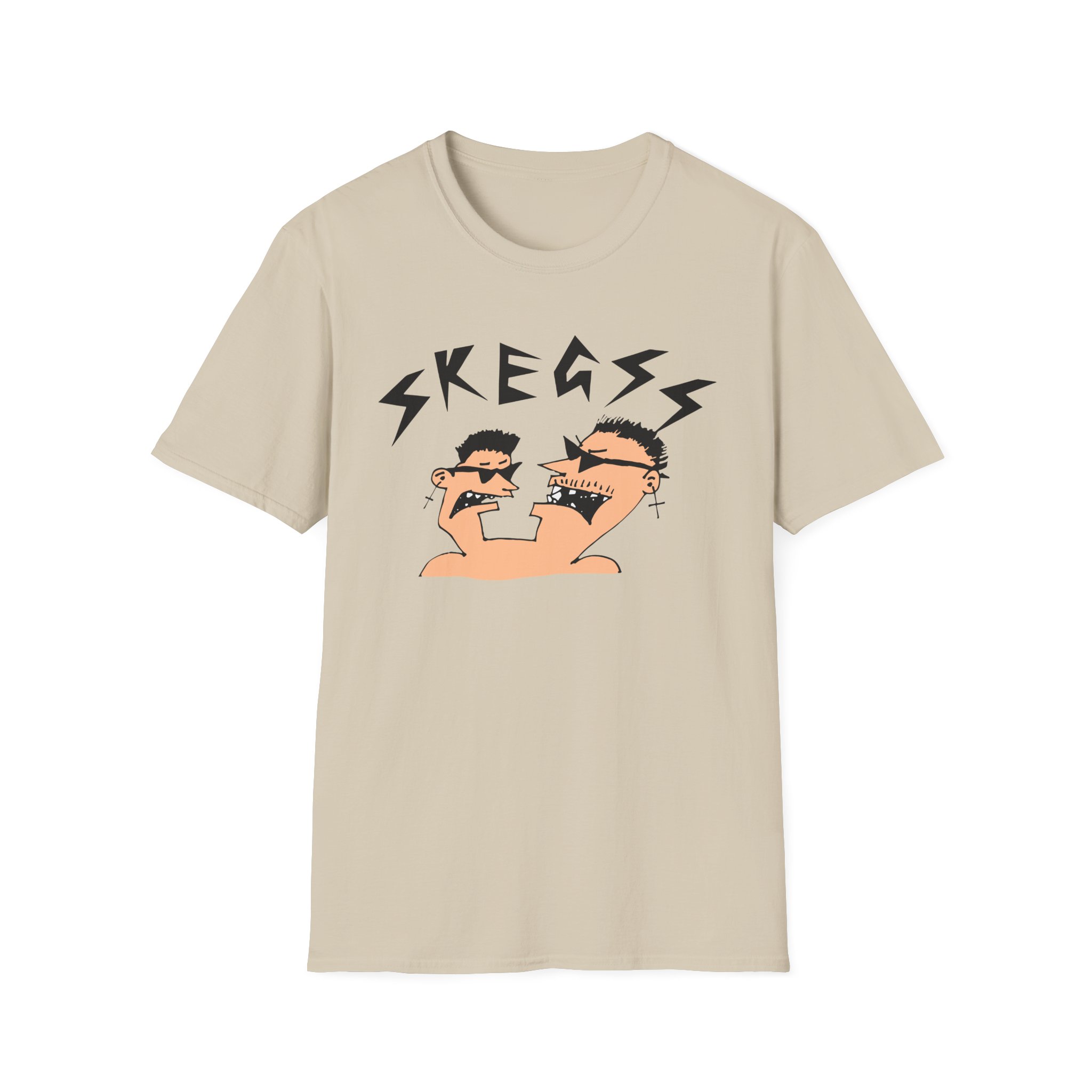 Skegss Two Heads Unisex Softstyle T-Shirt