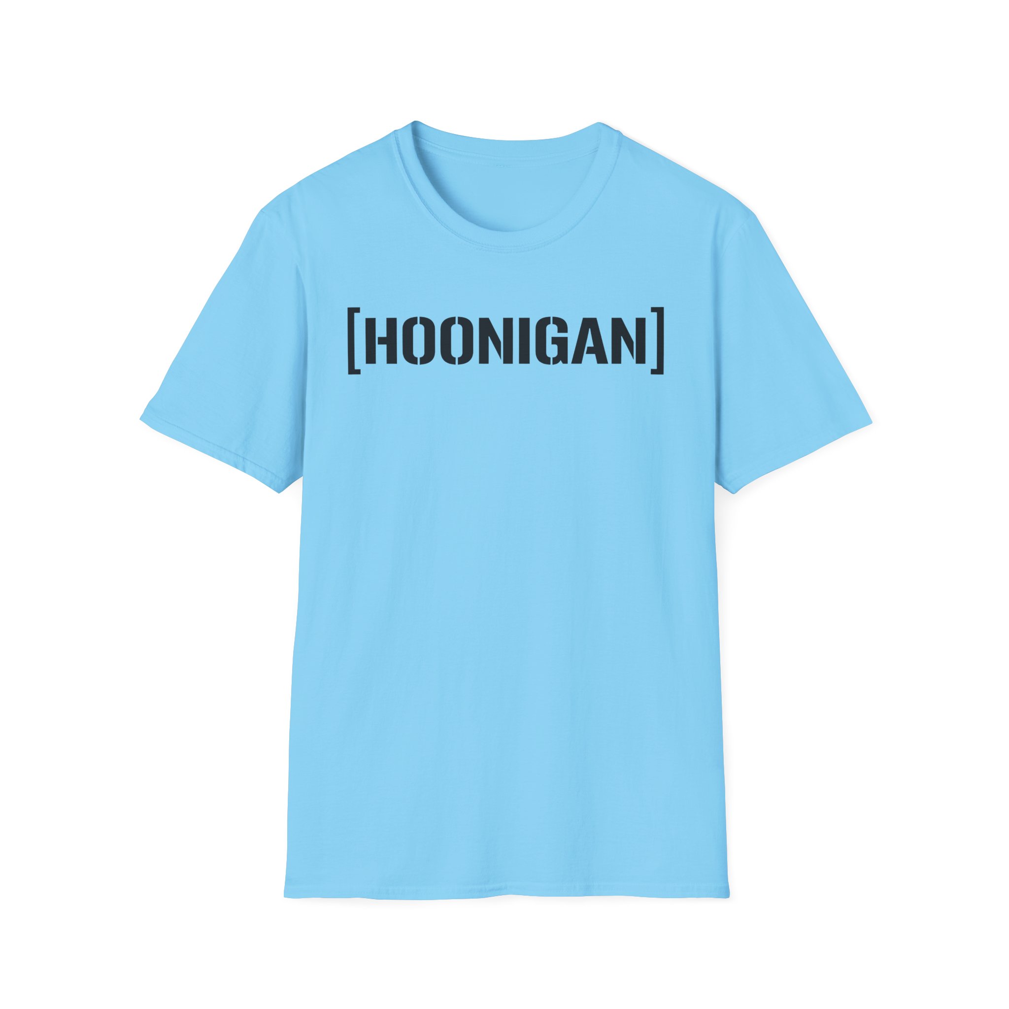 Hoonigan Bracket Censor Bar Logo Unisex Softstyle T-Shirt
